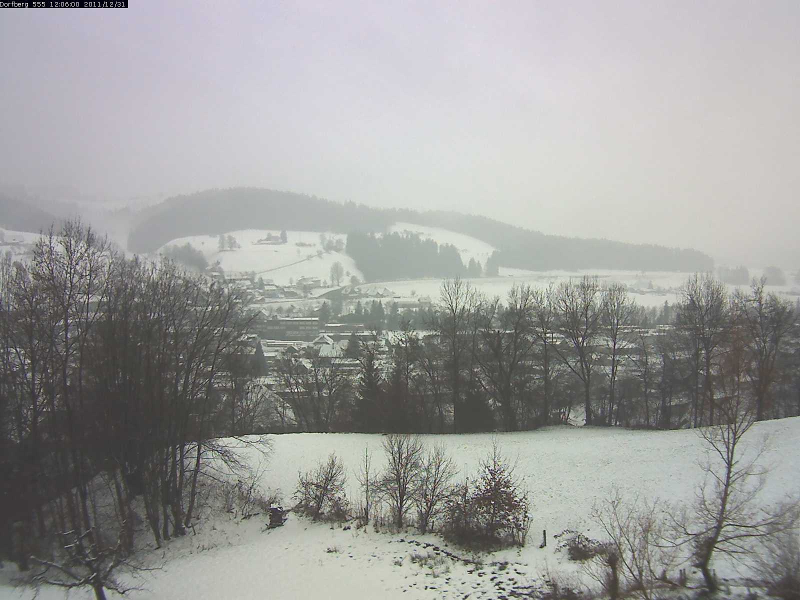 Webcam-Bild: Aussicht vom Dorfberg in Langnau 20111231-120600
