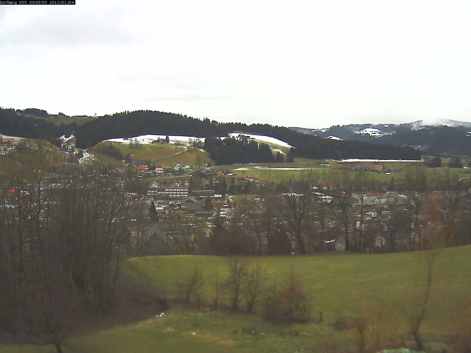 Webcam-Bild: Aussicht vom Dorfberg in Langnau 20120104-090600