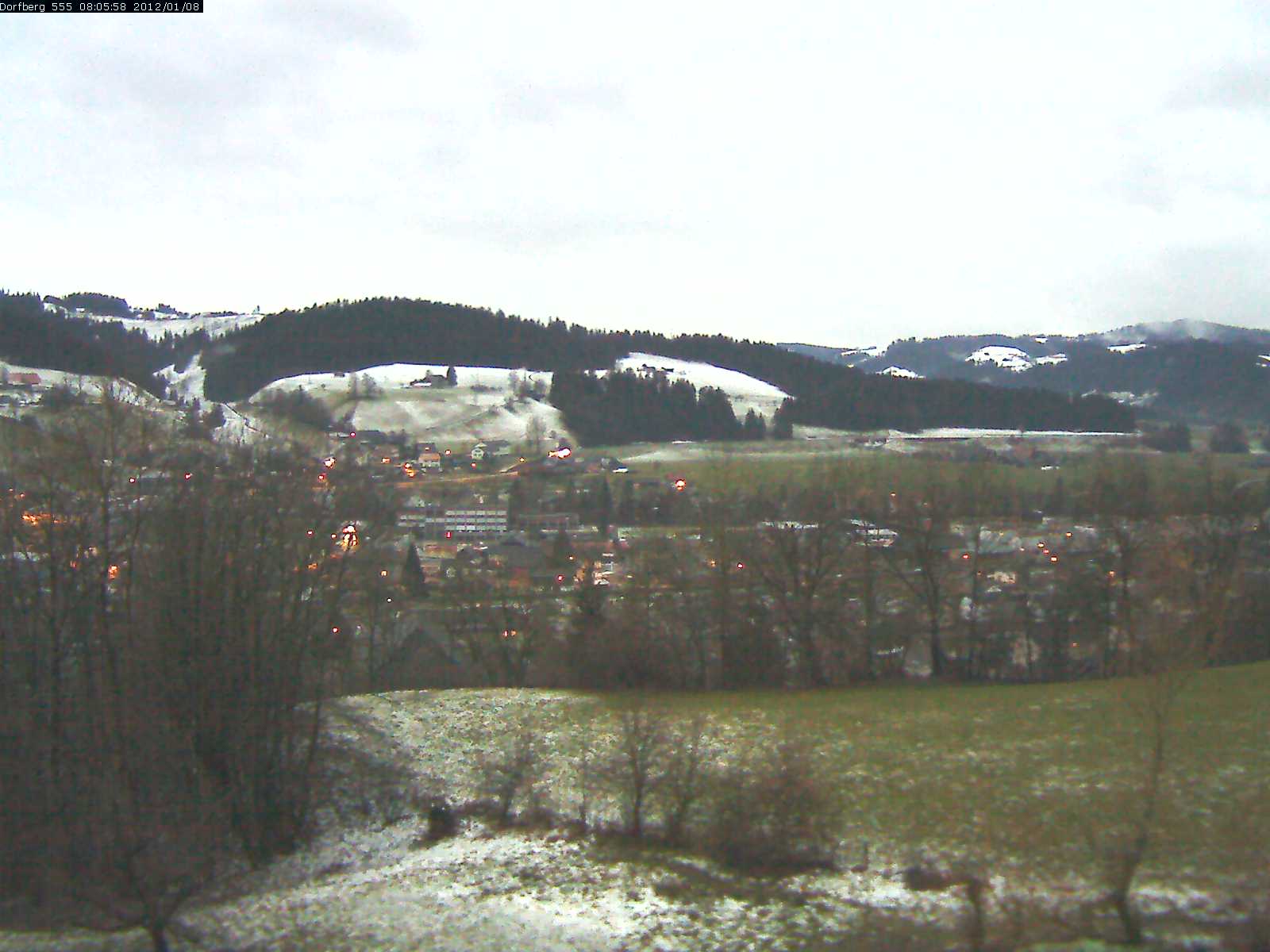 Webcam-Bild: Aussicht vom Dorfberg in Langnau 20120108-080600