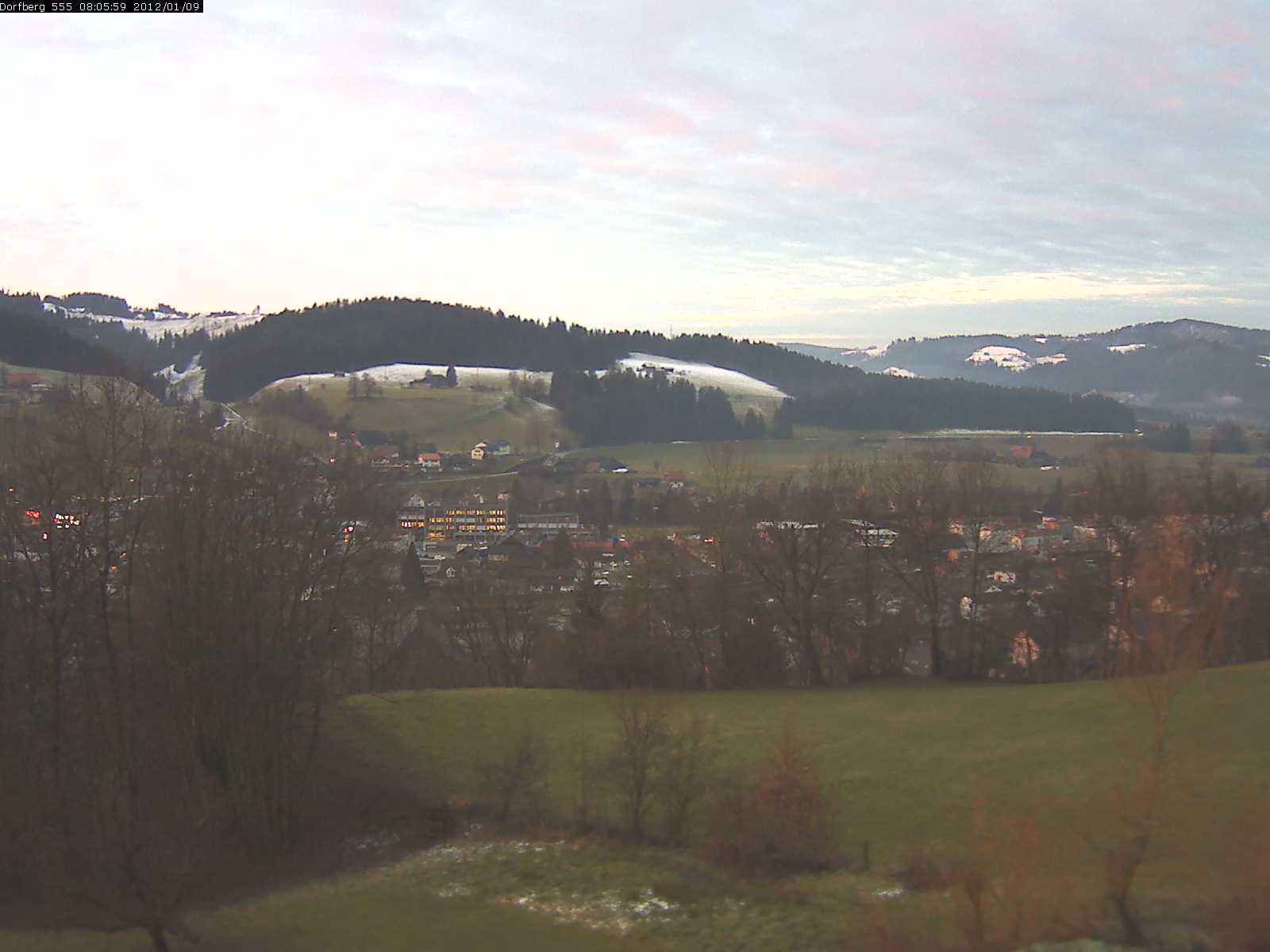 Webcam-Bild: Aussicht vom Dorfberg in Langnau 20120109-080600