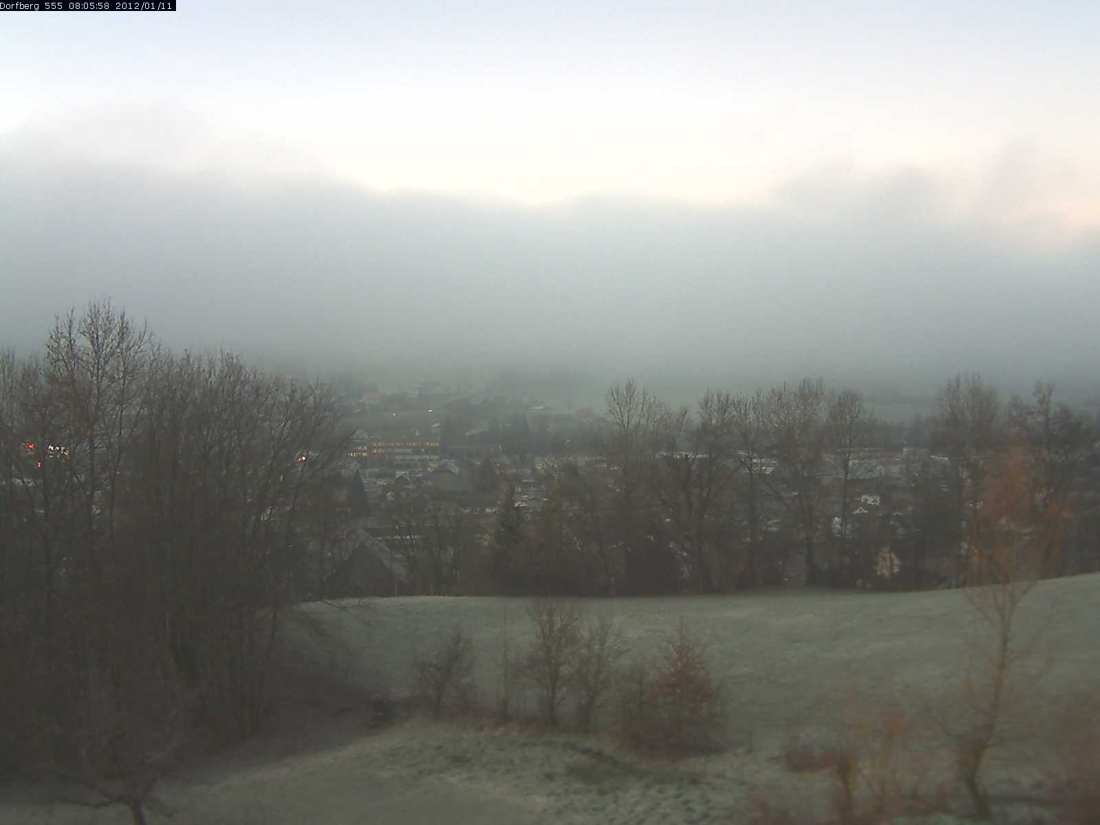 Webcam-Bild: Aussicht vom Dorfberg in Langnau 20120111-080600