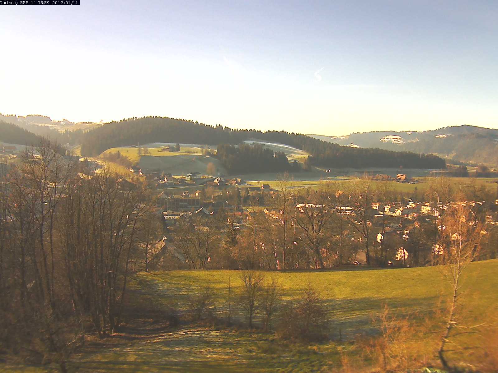 Webcam-Bild: Aussicht vom Dorfberg in Langnau 20120111-110600