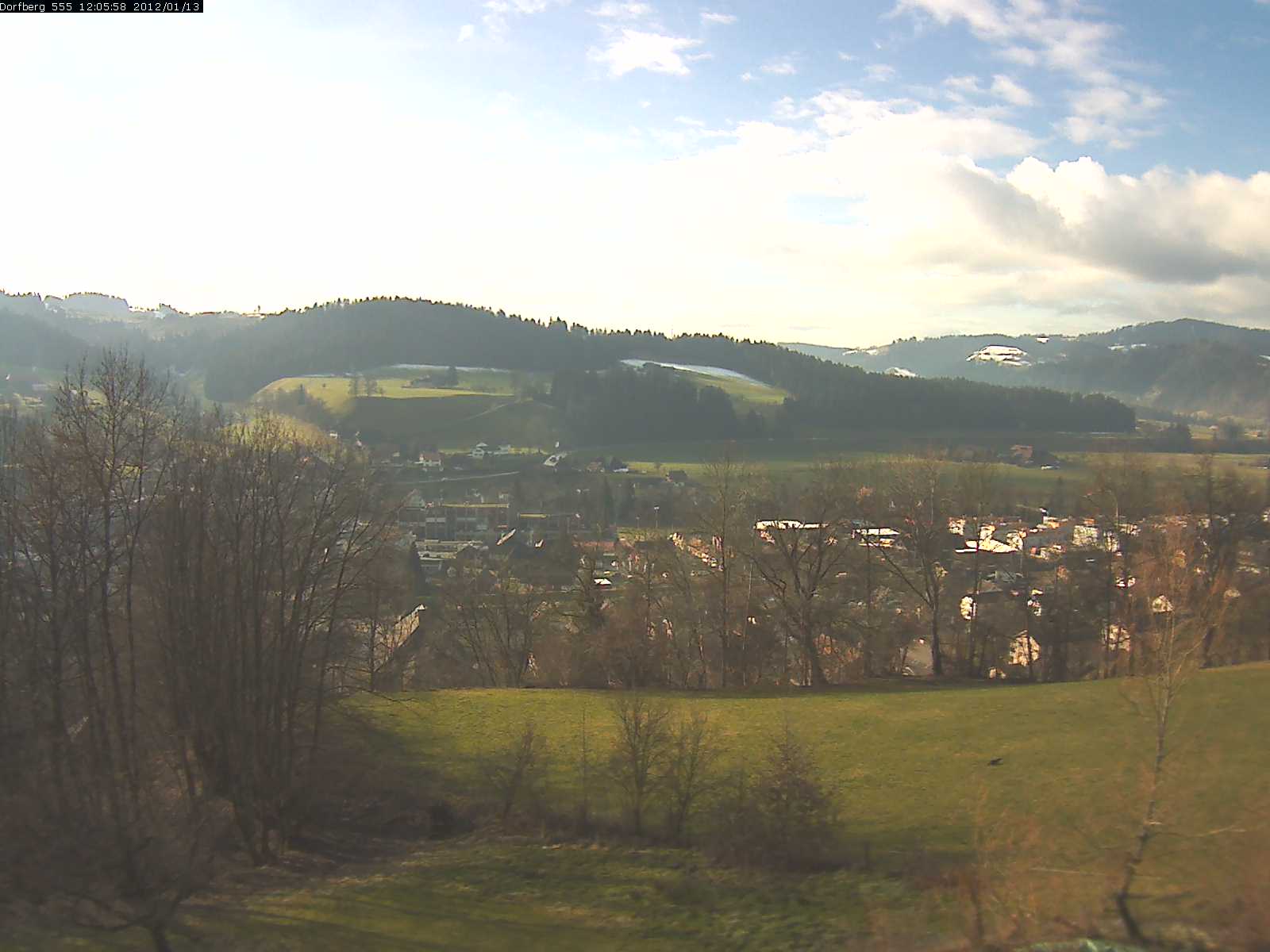 Webcam-Bild: Aussicht vom Dorfberg in Langnau 20120113-120600