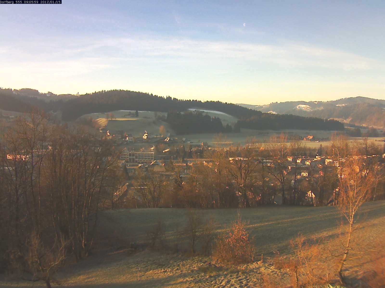 Webcam-Bild: Aussicht vom Dorfberg in Langnau 20120115-090600