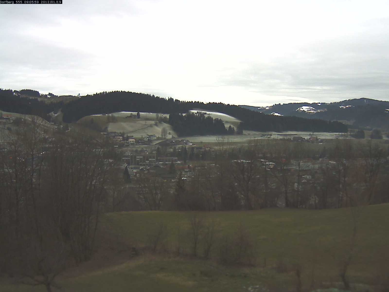 Webcam-Bild: Aussicht vom Dorfberg in Langnau 20120119-090600