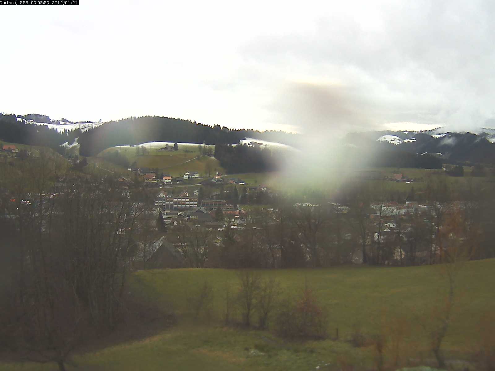 Webcam-Bild: Aussicht vom Dorfberg in Langnau 20120121-090600