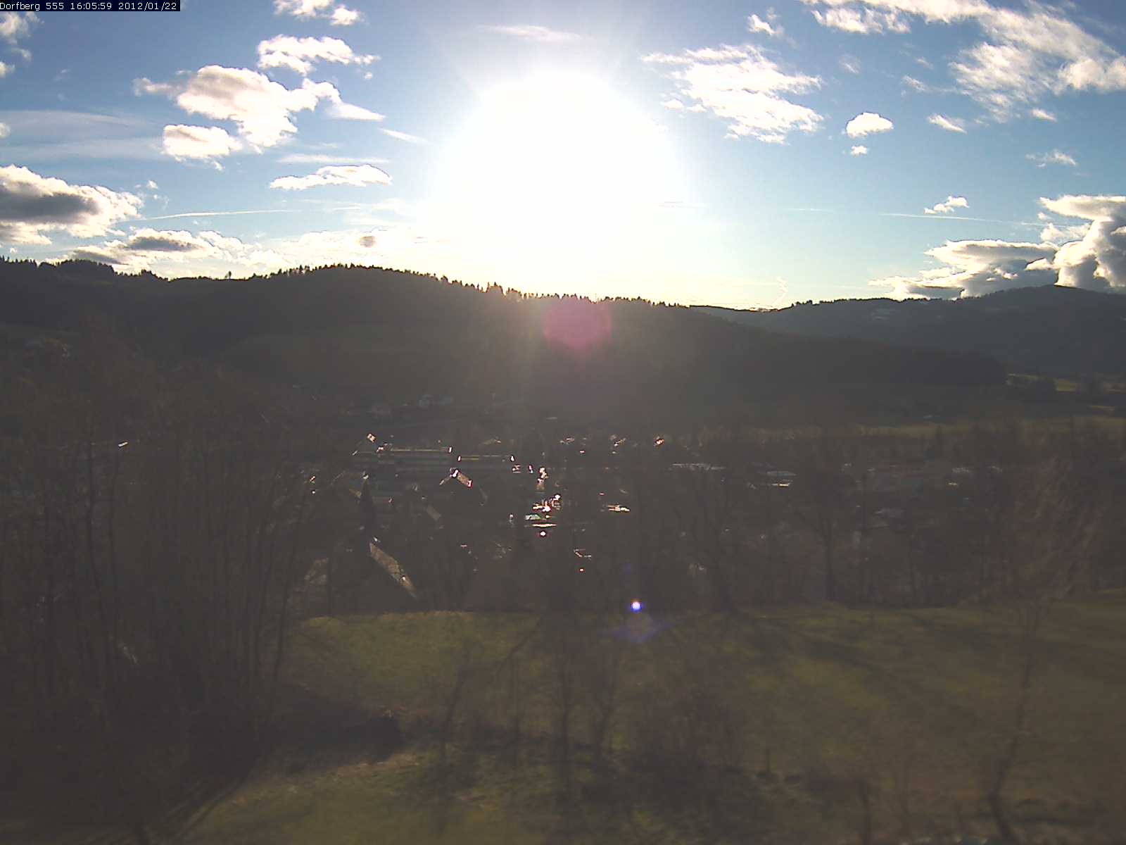 Webcam-Bild: Aussicht vom Dorfberg in Langnau 20120122-160600