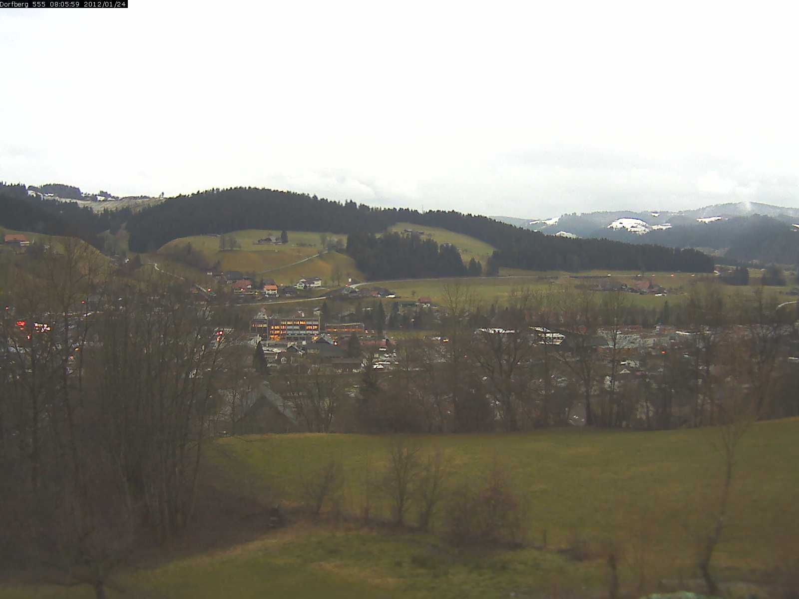 Webcam-Bild: Aussicht vom Dorfberg in Langnau 20120124-080600