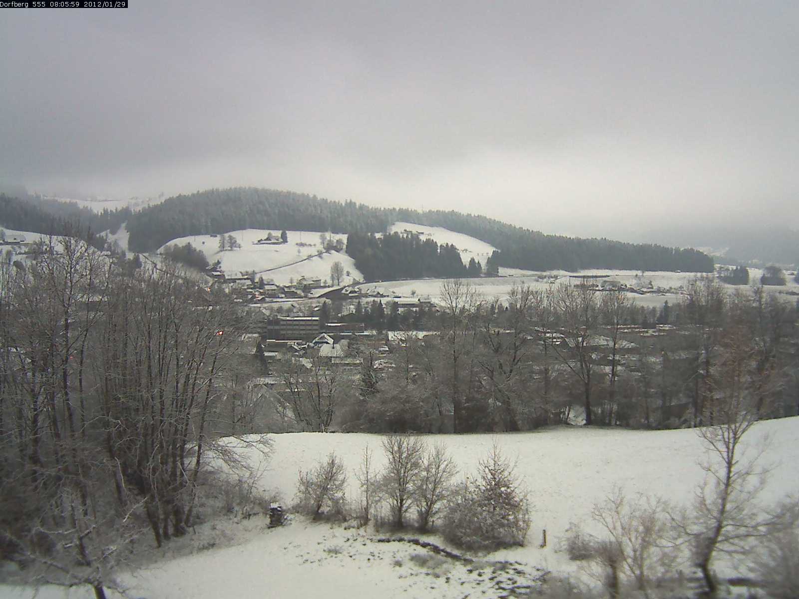 Webcam-Bild: Aussicht vom Dorfberg in Langnau 20120129-080600