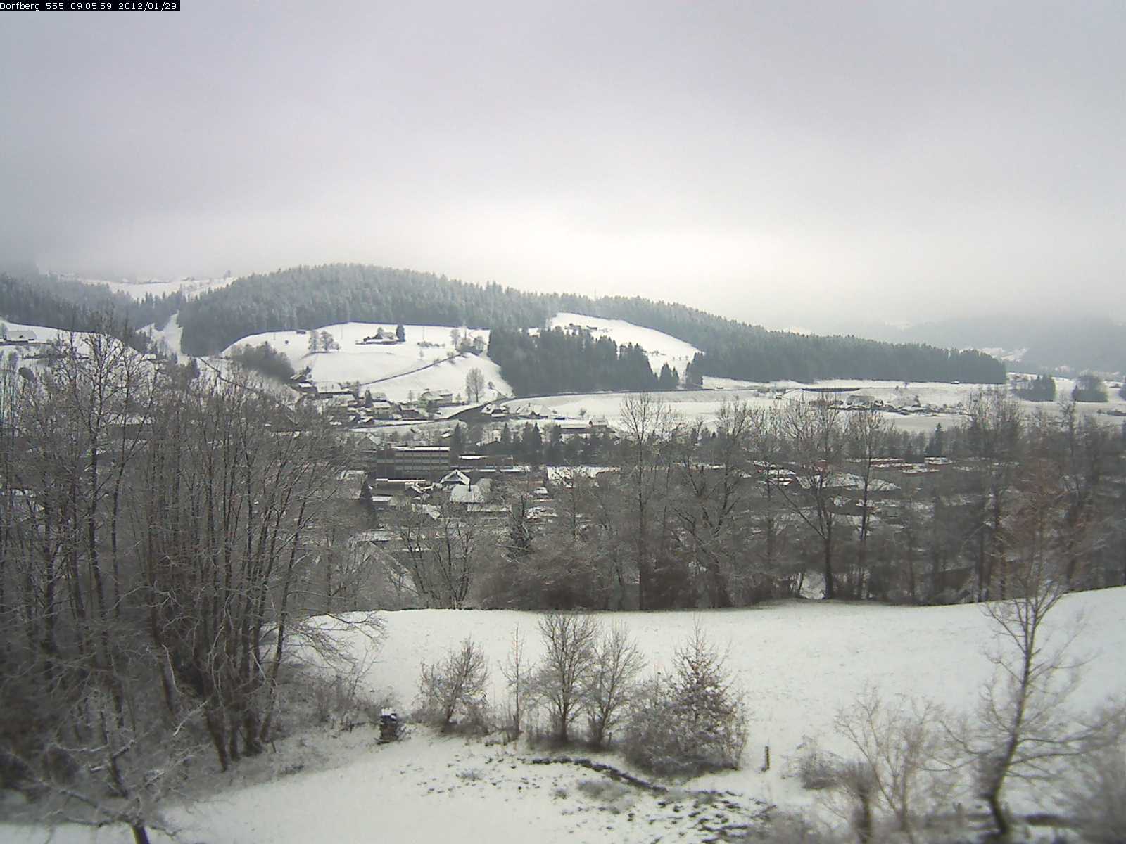 Webcam-Bild: Aussicht vom Dorfberg in Langnau 20120129-090600
