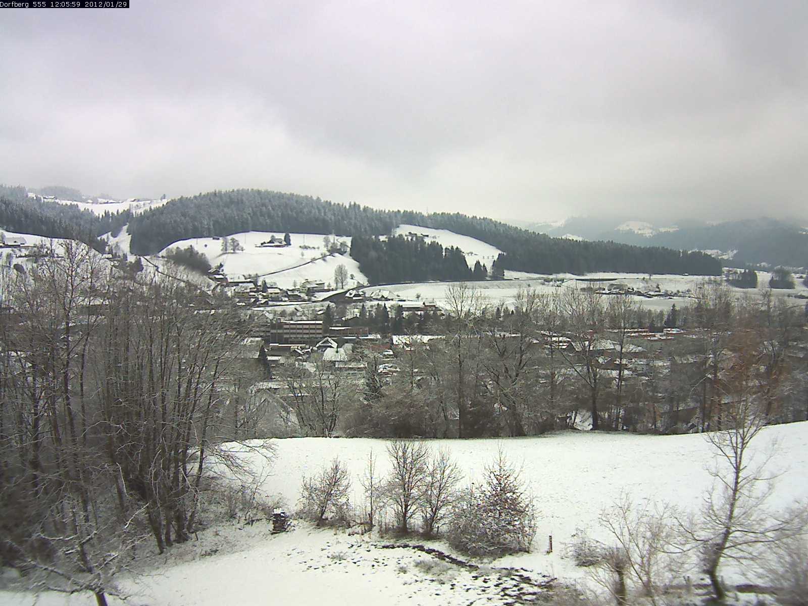 Webcam-Bild: Aussicht vom Dorfberg in Langnau 20120129-120600