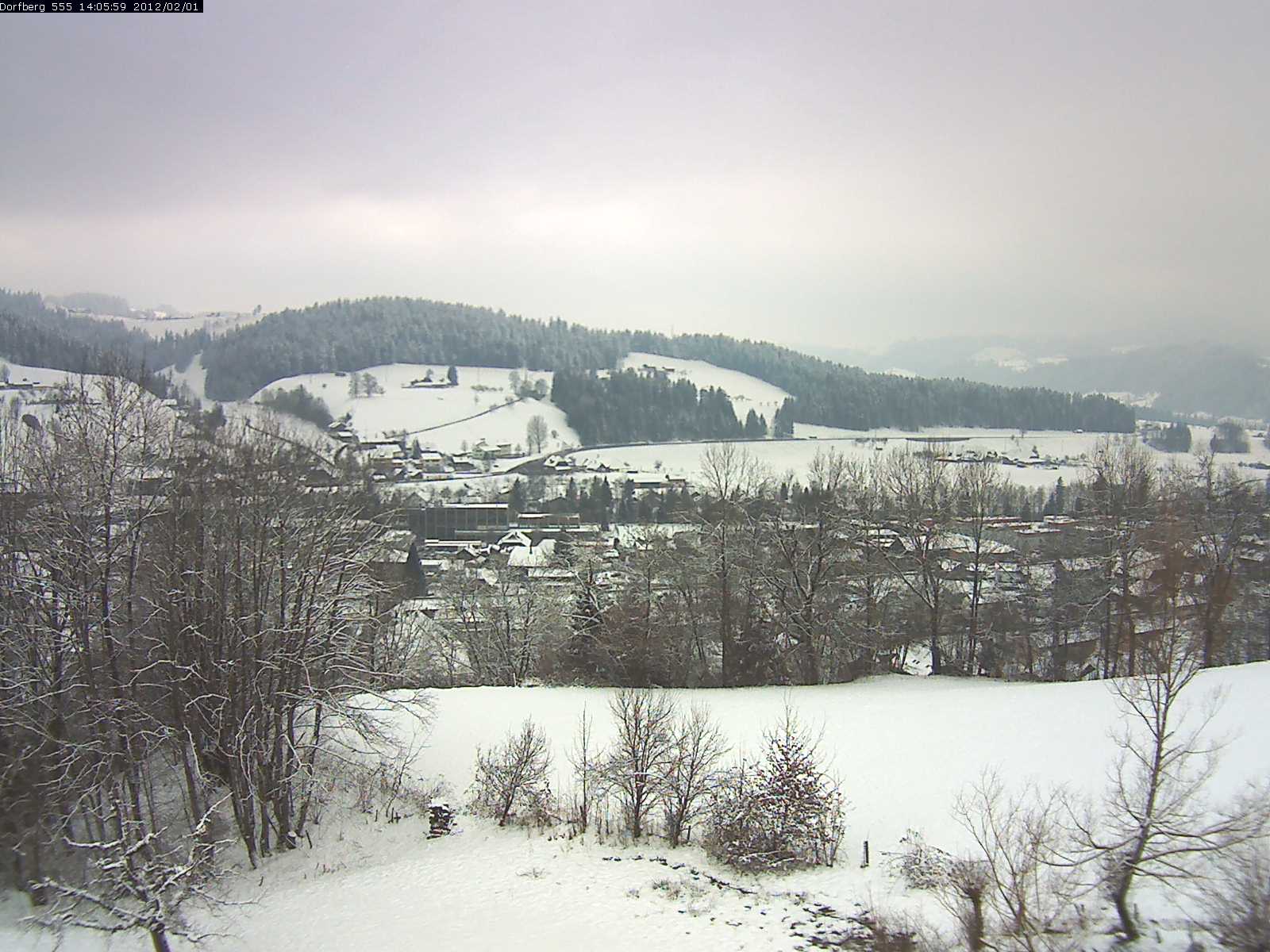 Webcam-Bild: Aussicht vom Dorfberg in Langnau 20120201-140600