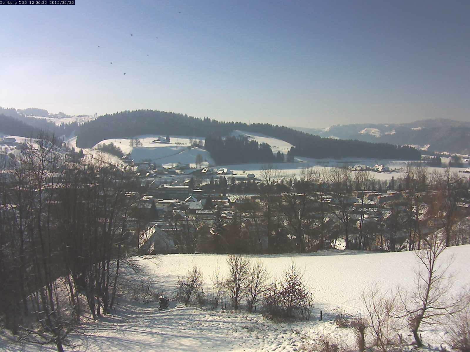 Webcam-Bild: Aussicht vom Dorfberg in Langnau 20120205-120600
