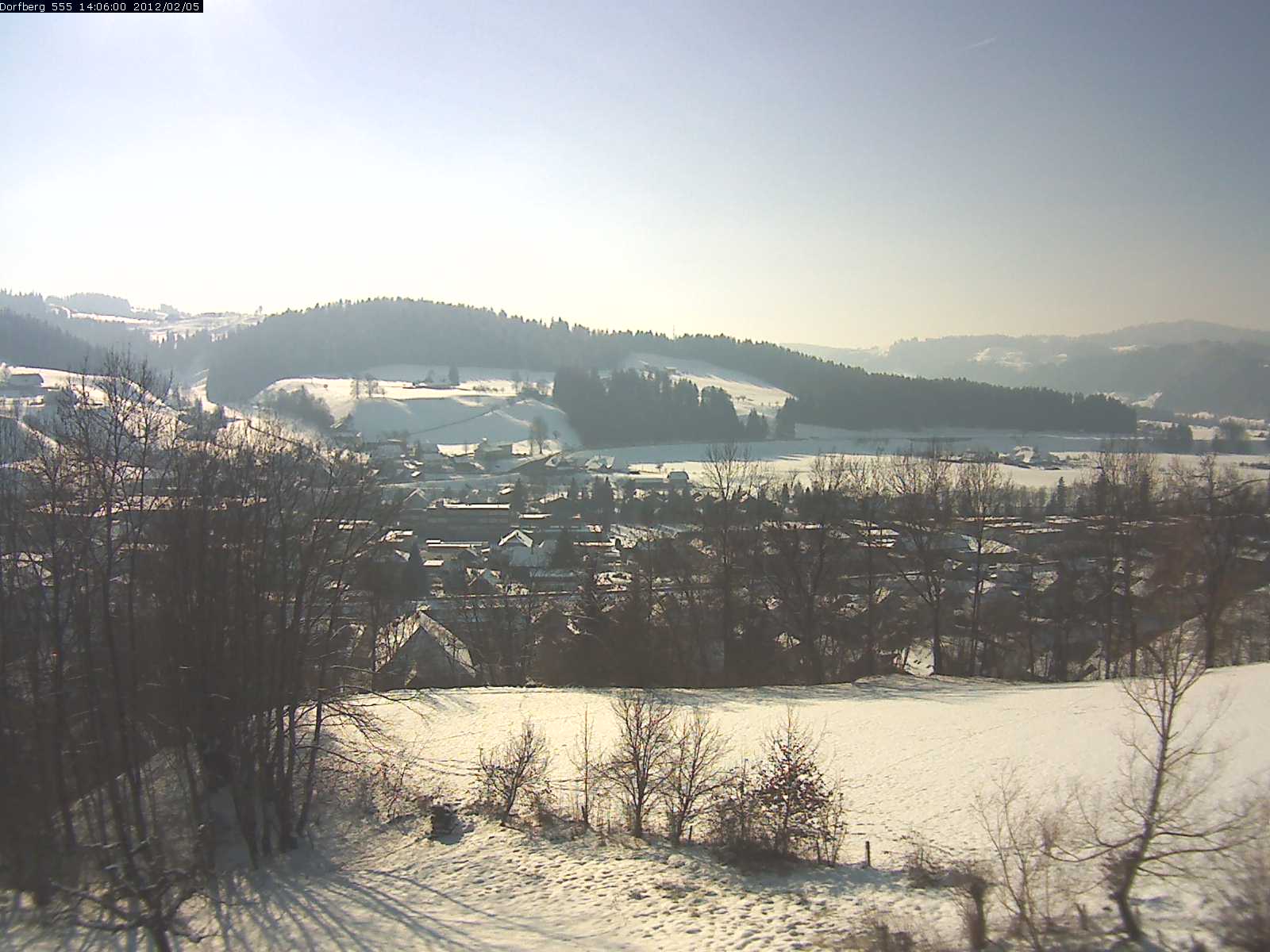 Webcam-Bild: Aussicht vom Dorfberg in Langnau 20120205-140600