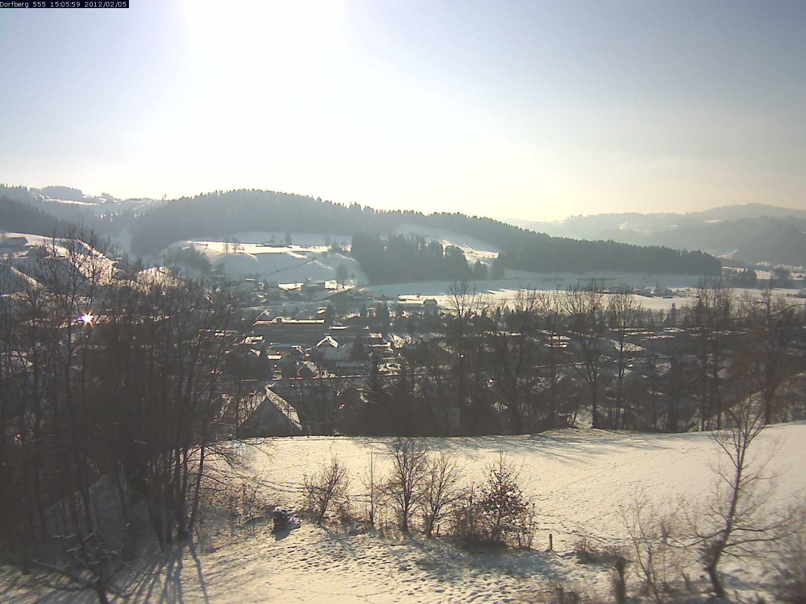 Webcam-Bild: Aussicht vom Dorfberg in Langnau 20120205-150600