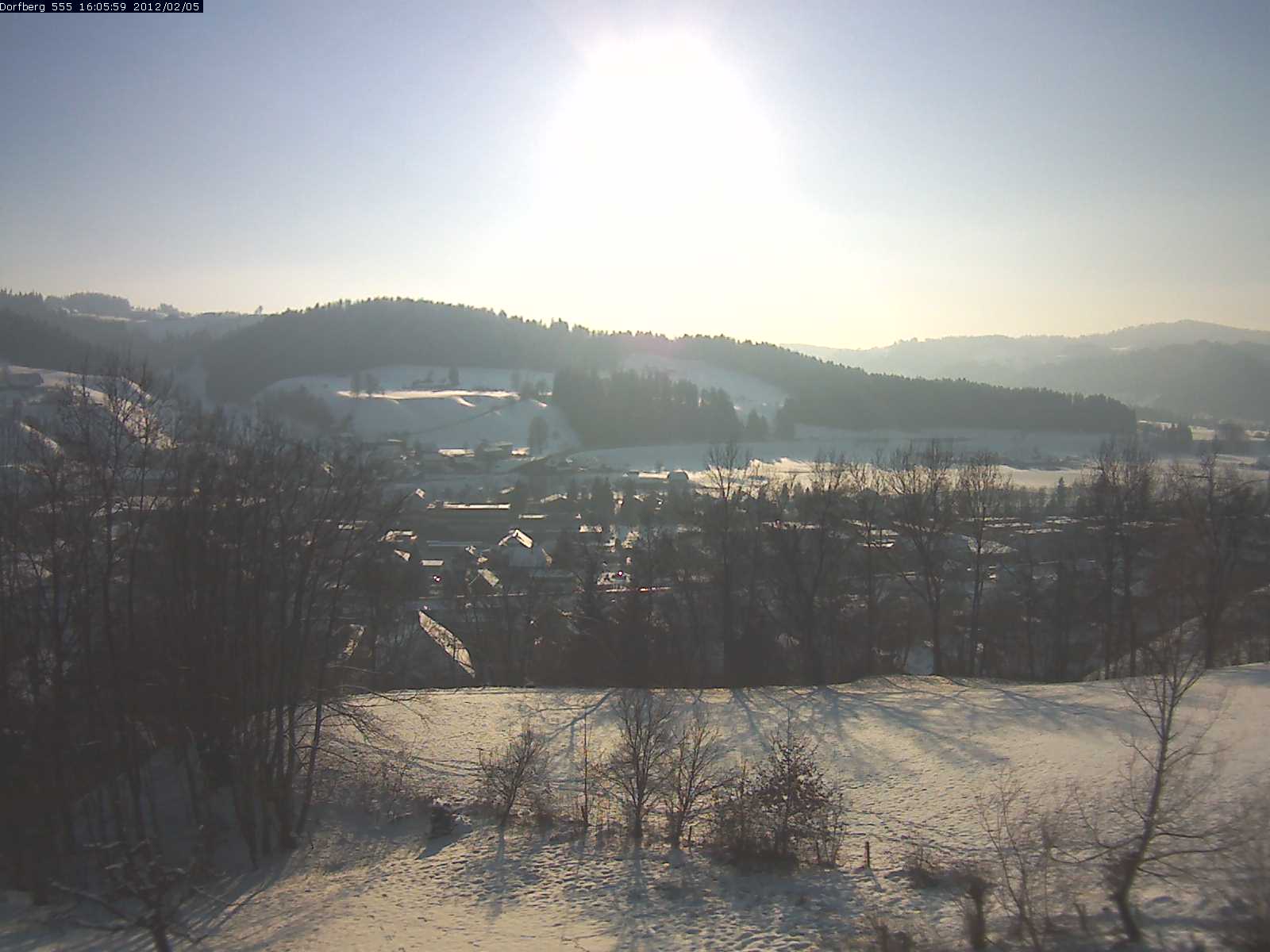 Webcam-Bild: Aussicht vom Dorfberg in Langnau 20120205-160600