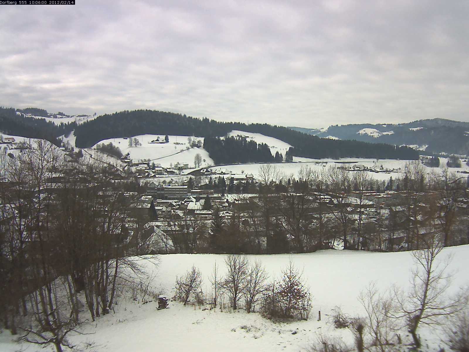 Webcam-Bild: Aussicht vom Dorfberg in Langnau 20120214-100600