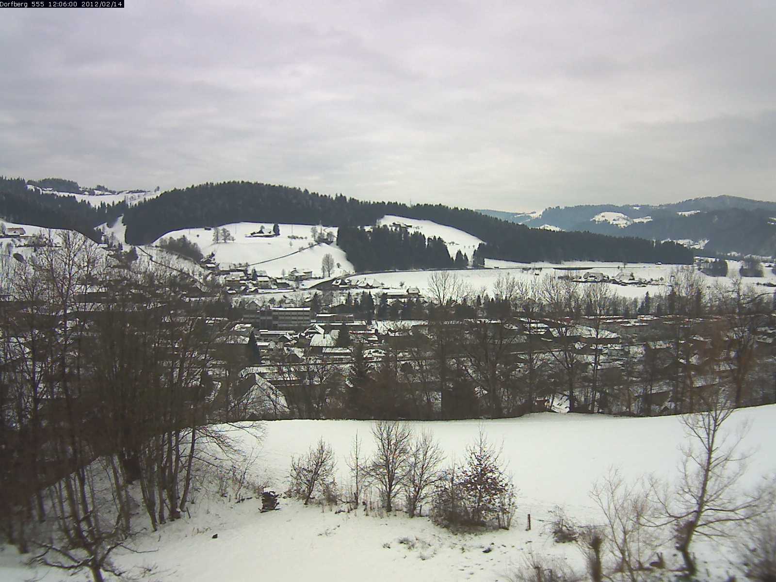Webcam-Bild: Aussicht vom Dorfberg in Langnau 20120214-120600
