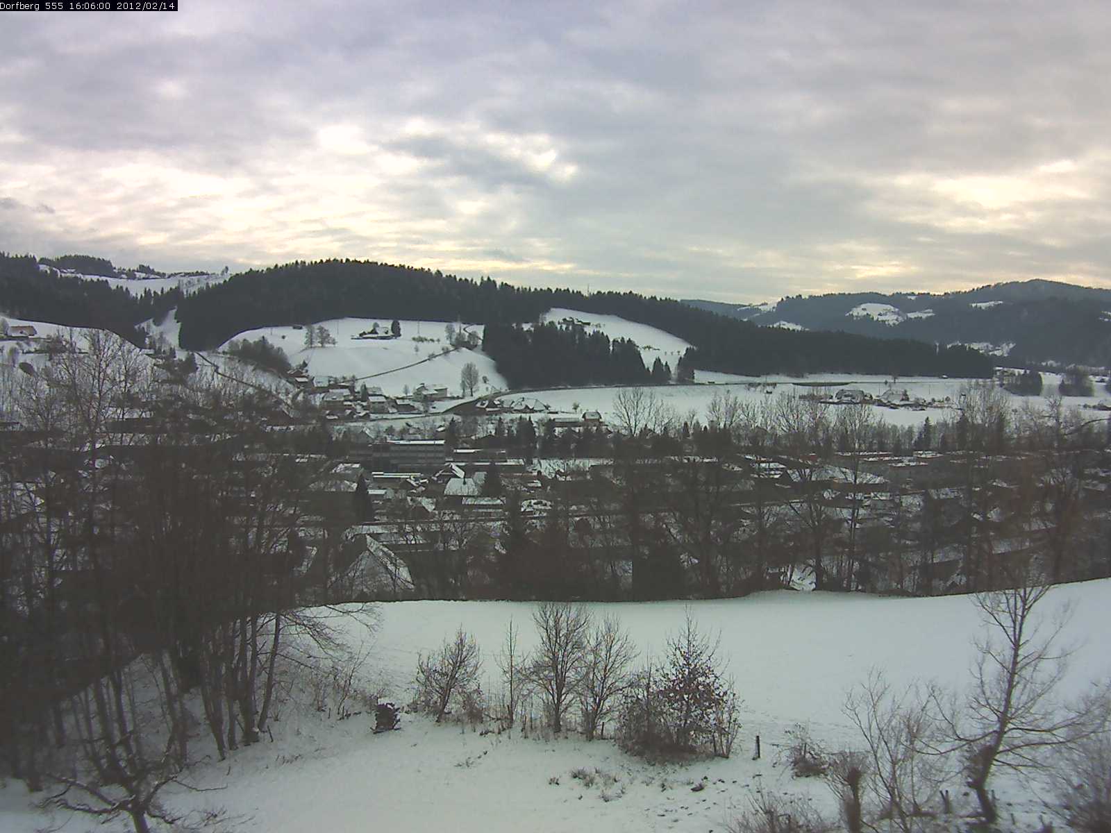 Webcam-Bild: Aussicht vom Dorfberg in Langnau 20120214-160600