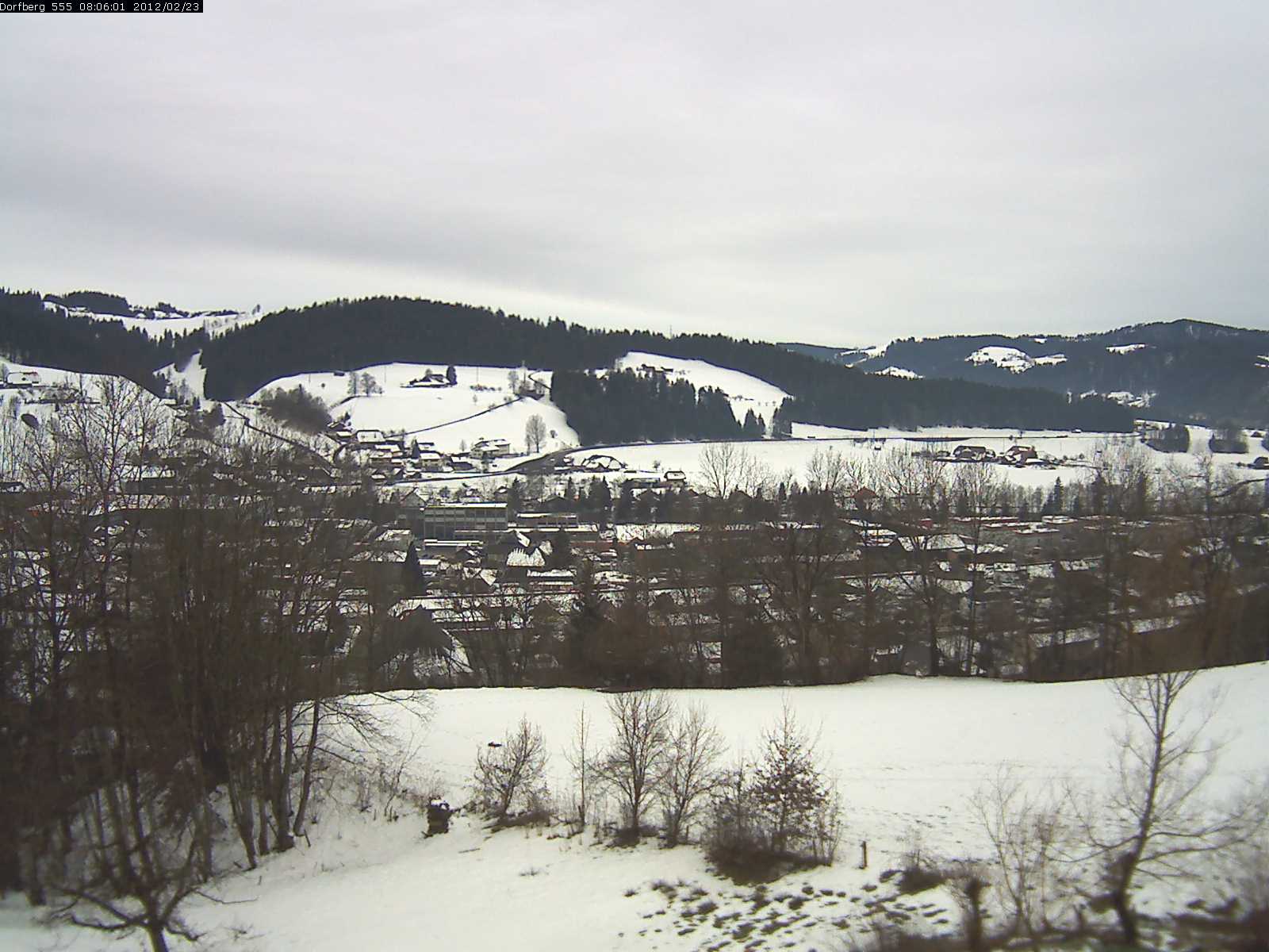 Webcam-Bild: Aussicht vom Dorfberg in Langnau 20120223-080600