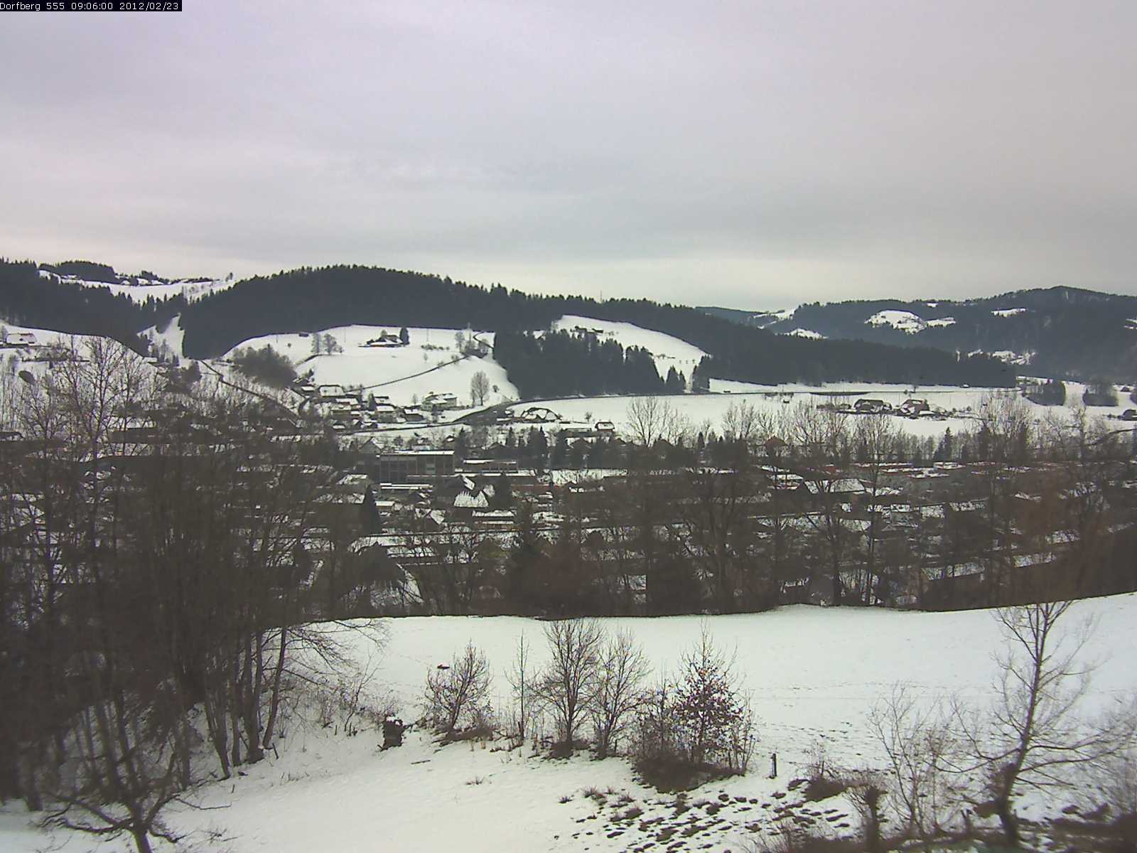 Webcam-Bild: Aussicht vom Dorfberg in Langnau 20120223-090600