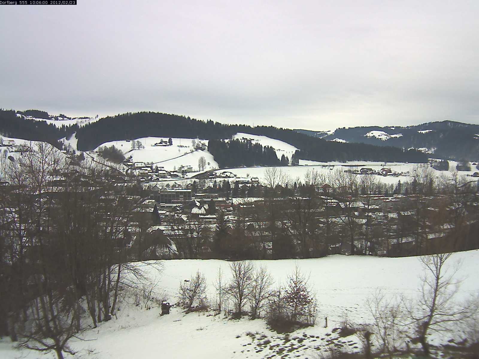 Webcam-Bild: Aussicht vom Dorfberg in Langnau 20120223-100600