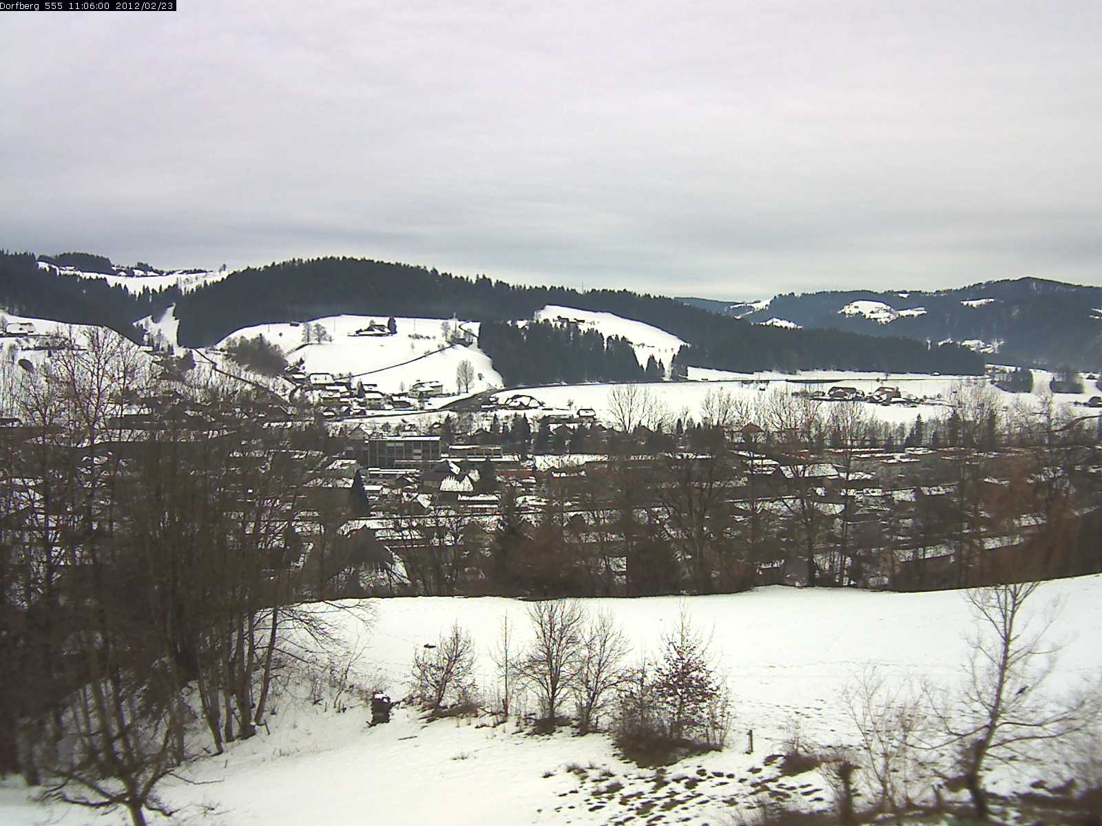 Webcam-Bild: Aussicht vom Dorfberg in Langnau 20120223-110600