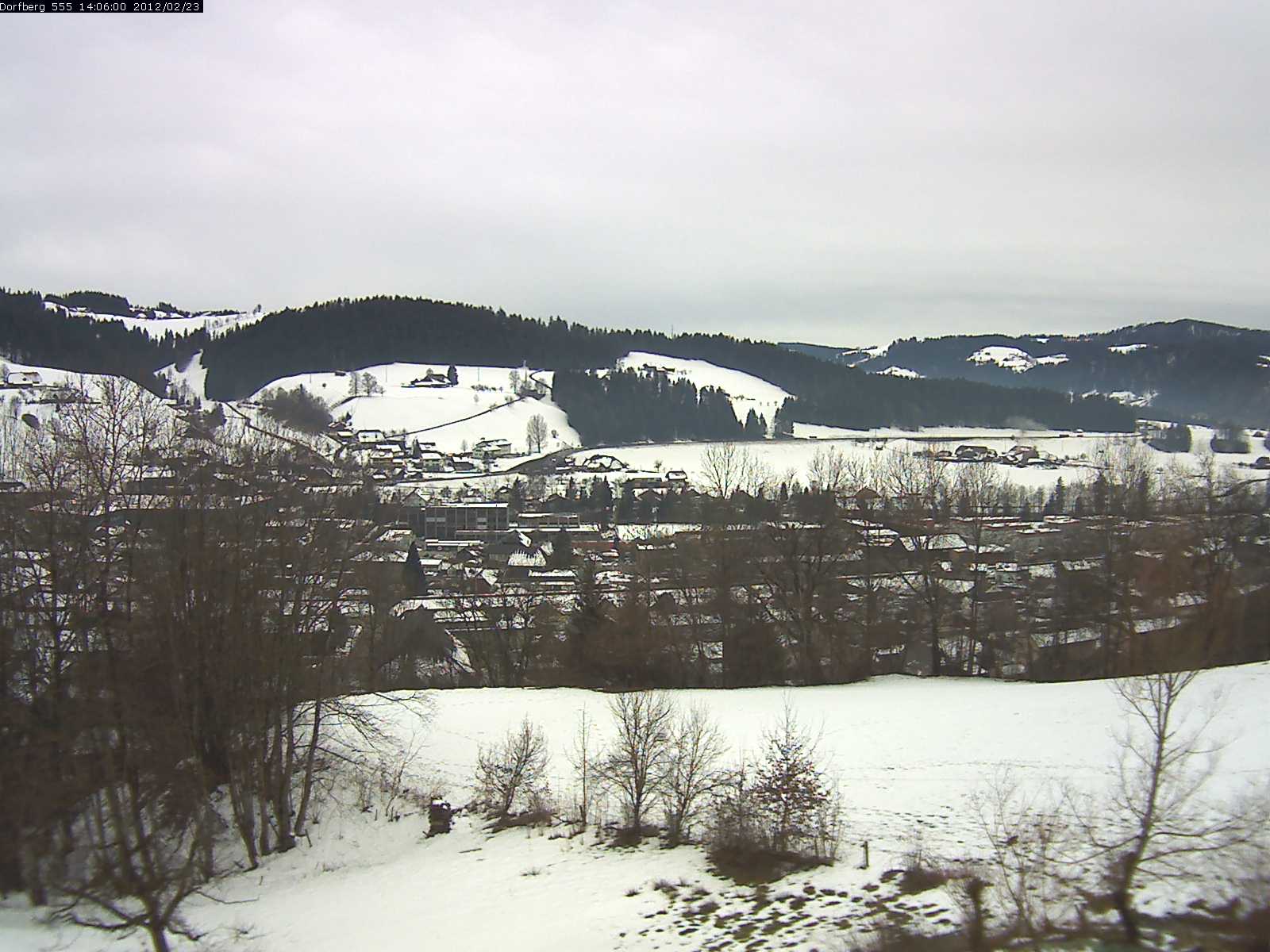 Webcam-Bild: Aussicht vom Dorfberg in Langnau 20120223-140600