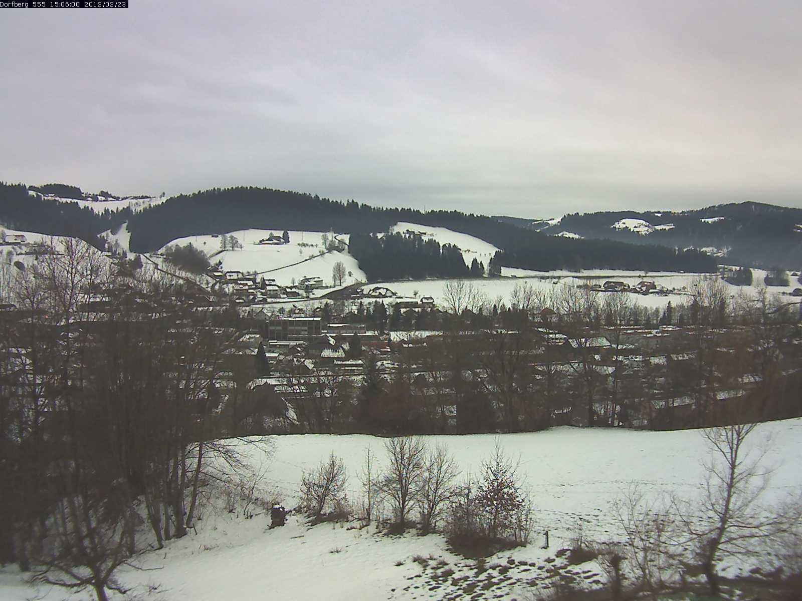 Webcam-Bild: Aussicht vom Dorfberg in Langnau 20120223-150600