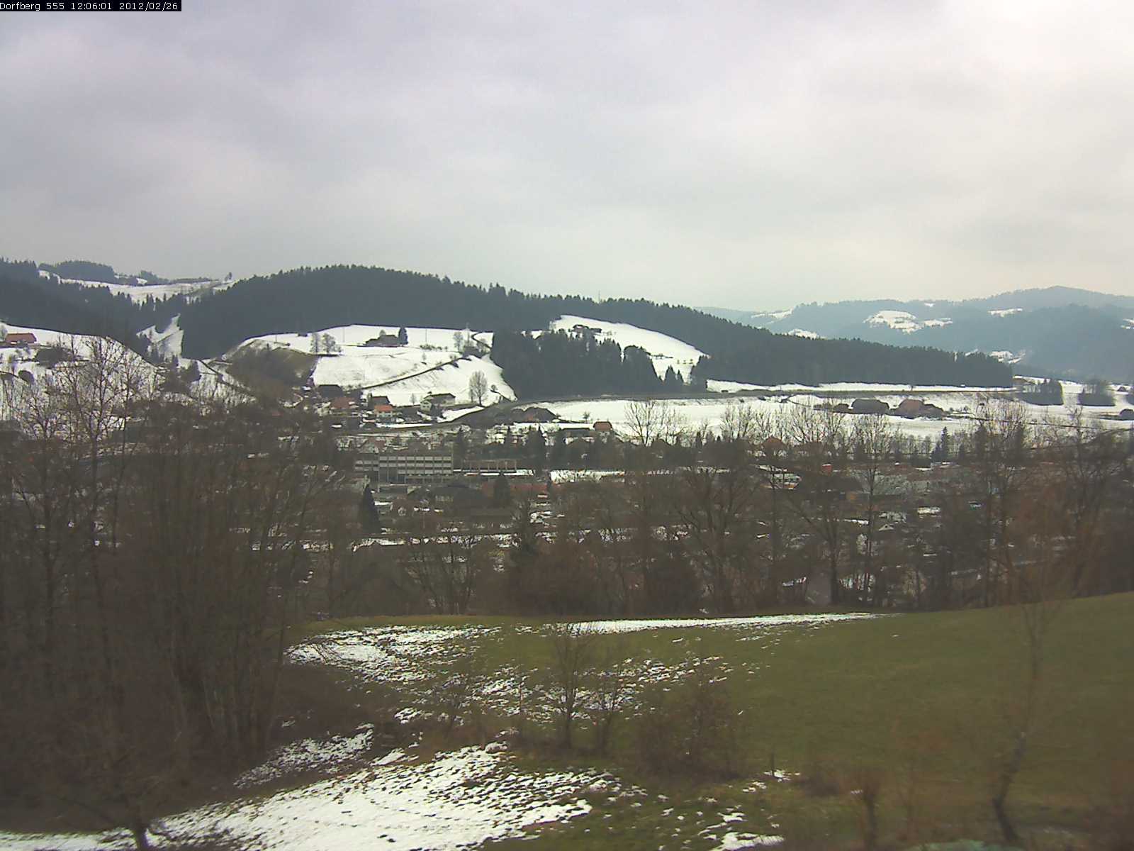Webcam-Bild: Aussicht vom Dorfberg in Langnau 20120226-120600