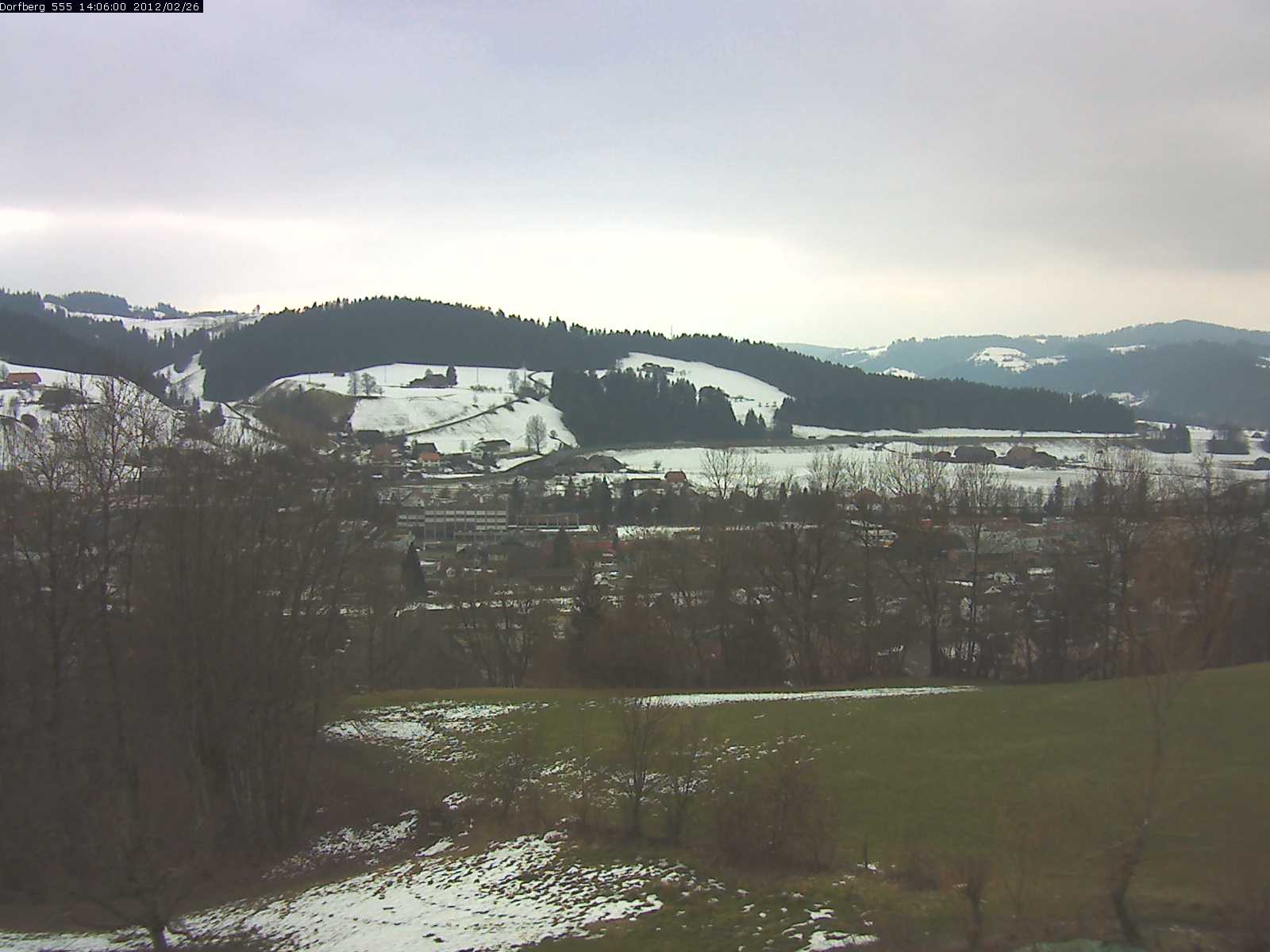Webcam-Bild: Aussicht vom Dorfberg in Langnau 20120226-140600