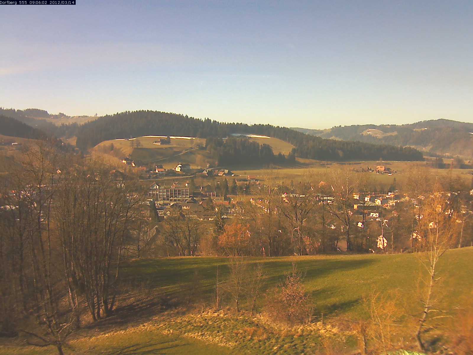 Webcam-Bild: Aussicht vom Dorfberg in Langnau 20120314-090600