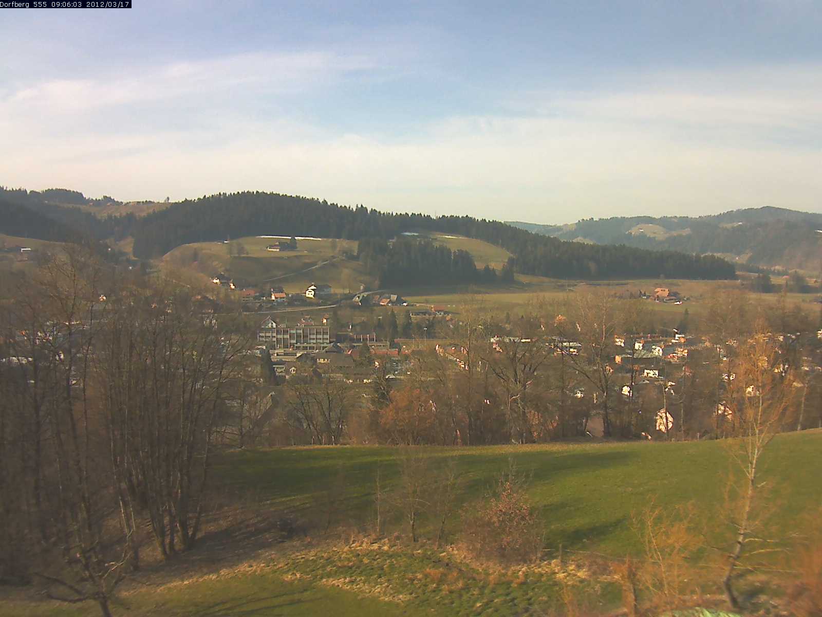 Webcam-Bild: Aussicht vom Dorfberg in Langnau 20120317-090600