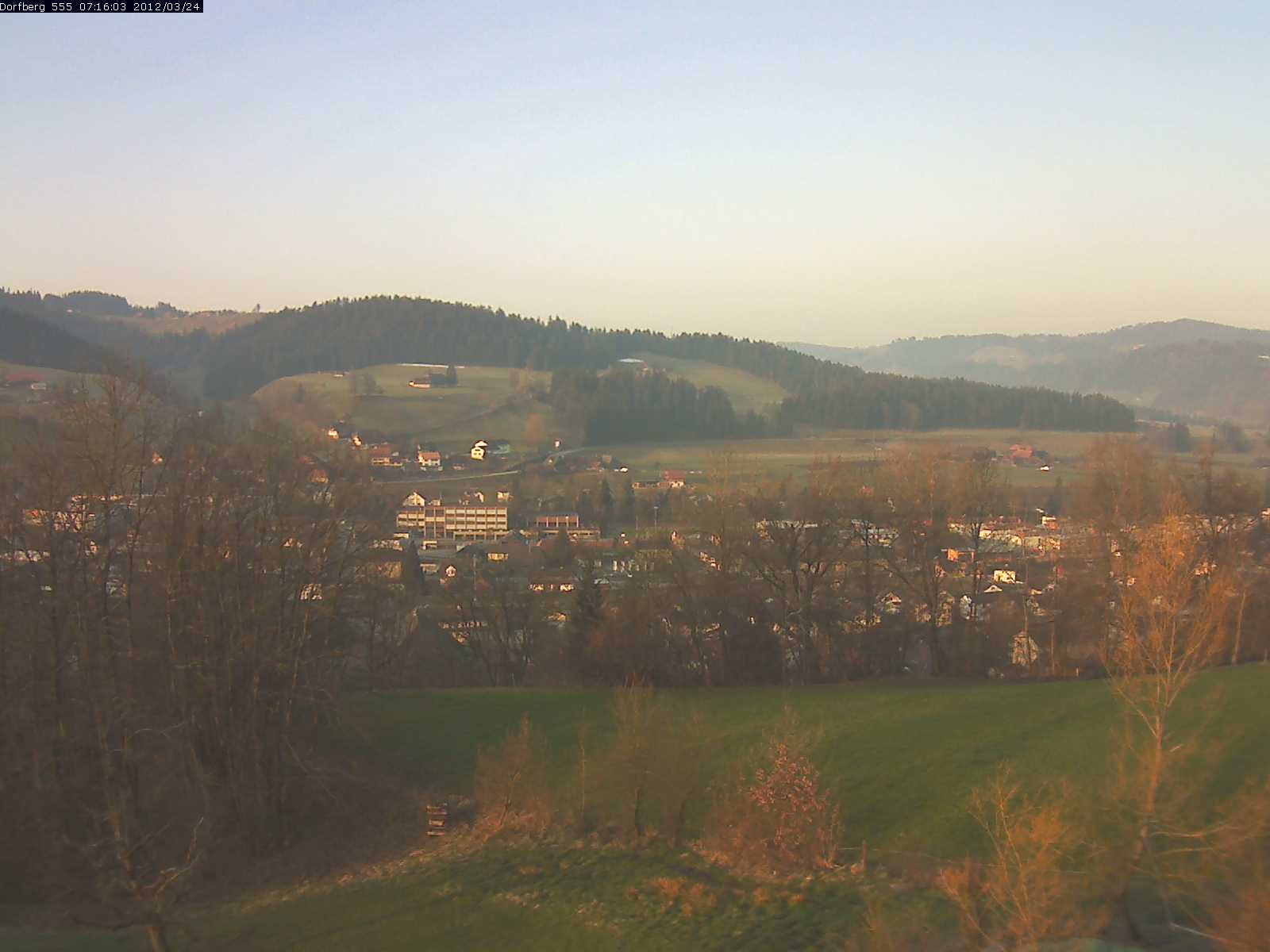 Webcam-Bild: Aussicht vom Dorfberg in Langnau 20120324-071600