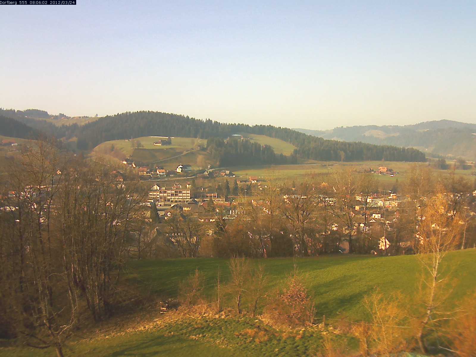 Webcam-Bild: Aussicht vom Dorfberg in Langnau 20120324-080600