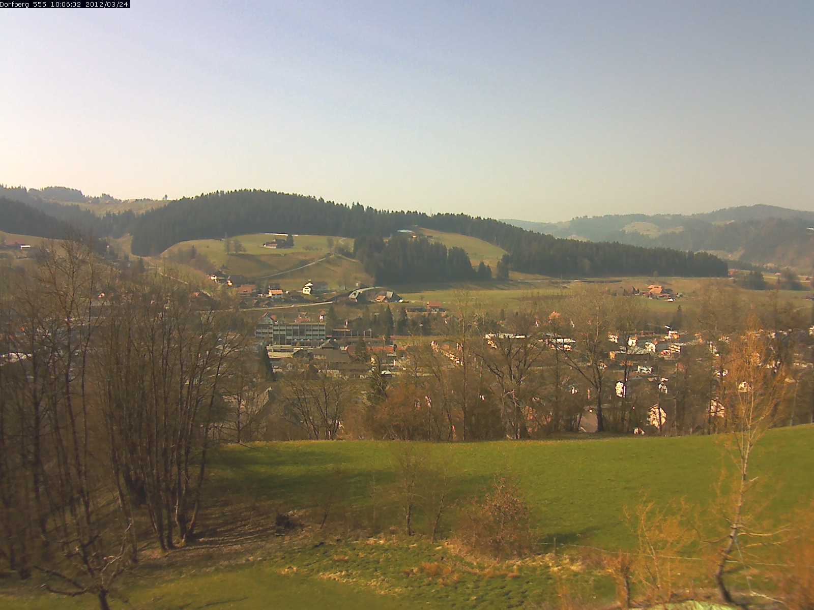Webcam-Bild: Aussicht vom Dorfberg in Langnau 20120324-100600