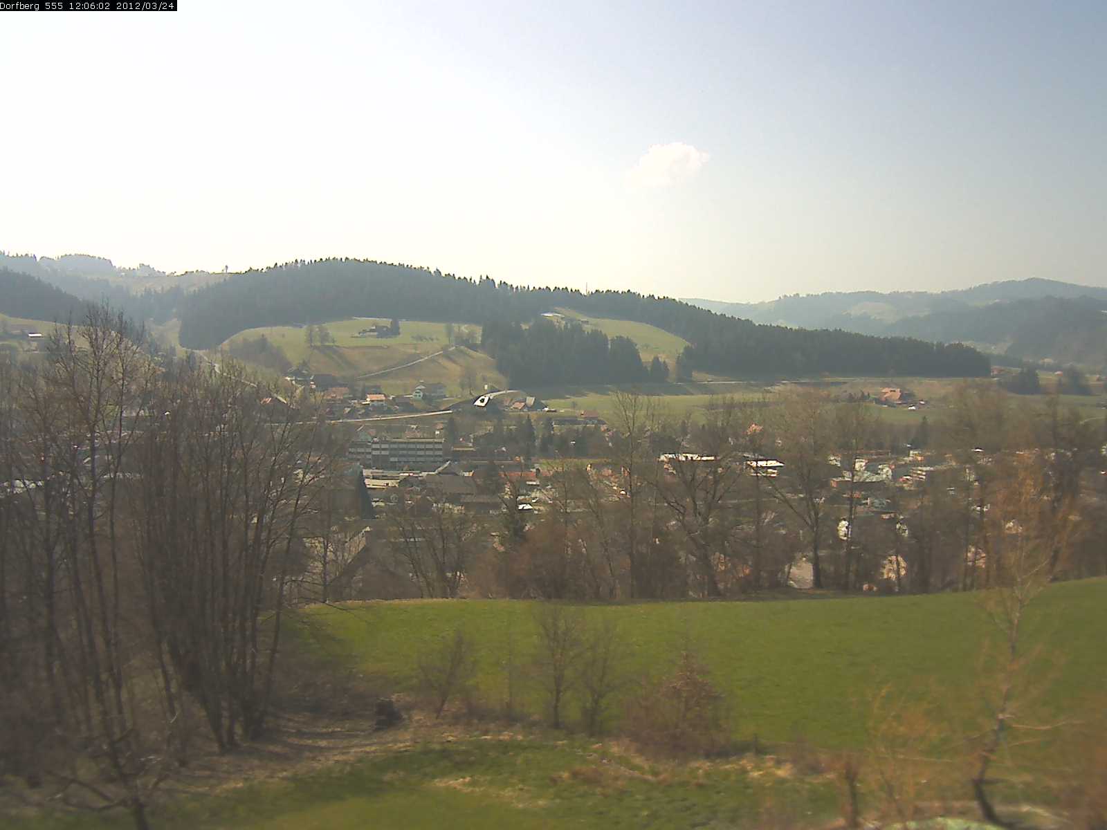Webcam-Bild: Aussicht vom Dorfberg in Langnau 20120324-120600