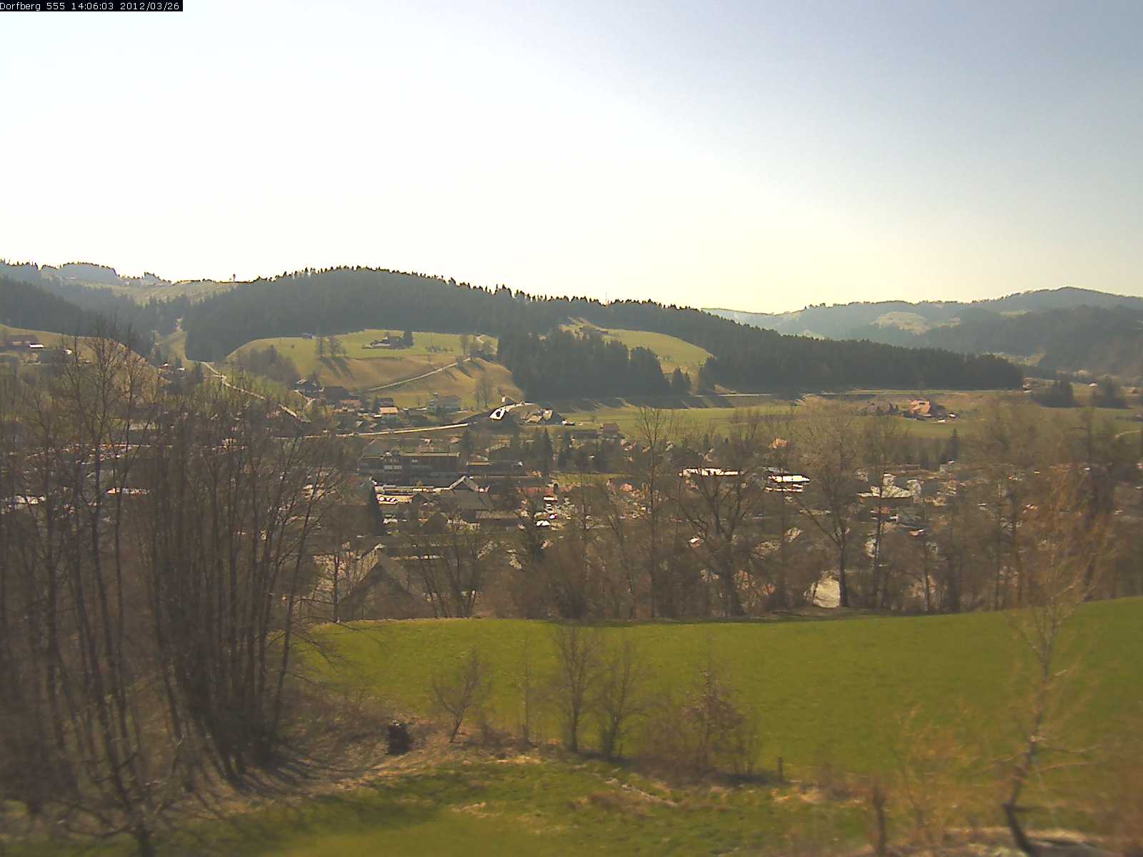 Webcam-Bild: Aussicht vom Dorfberg in Langnau 20120326-140600