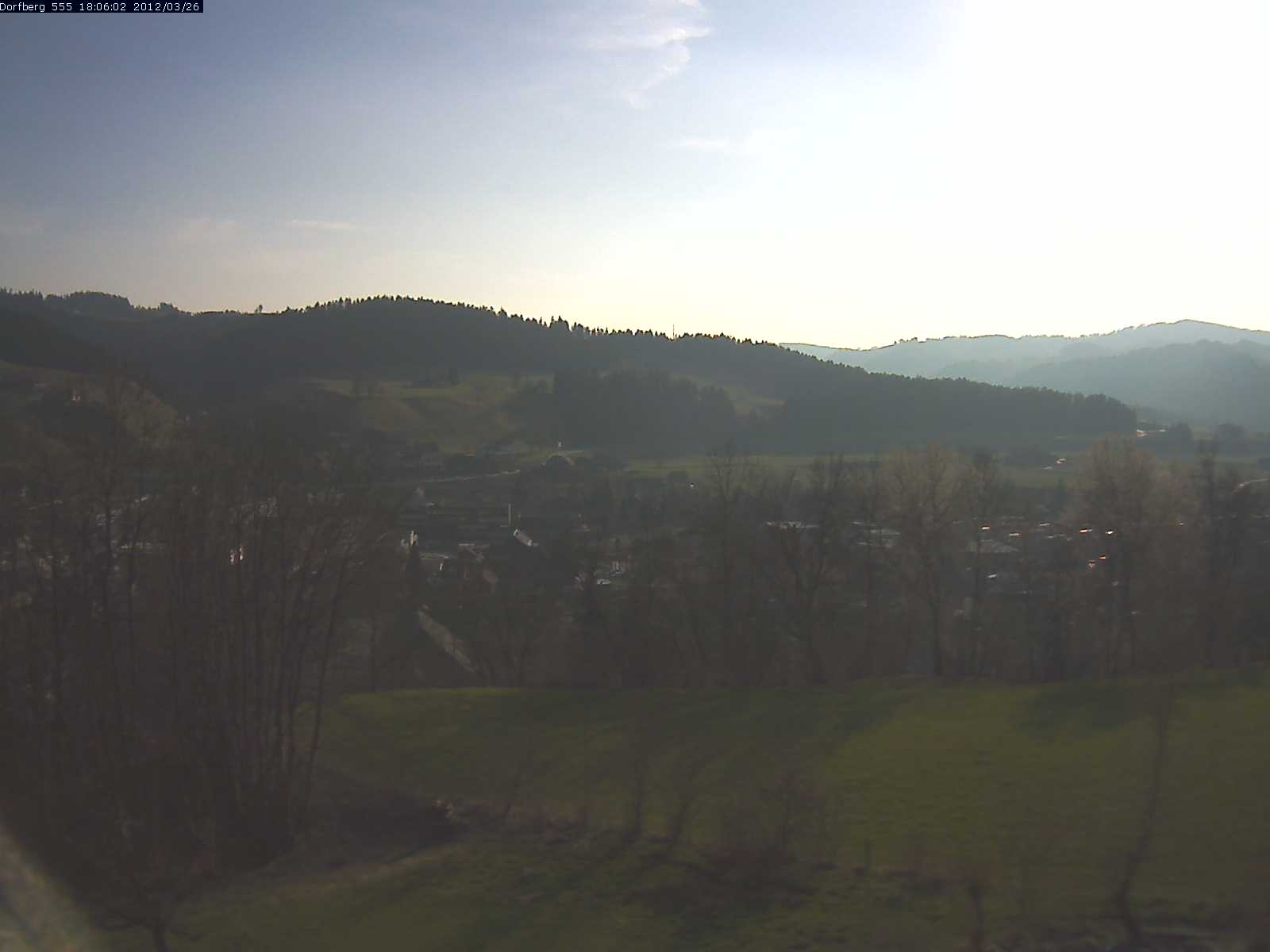 Webcam-Bild: Aussicht vom Dorfberg in Langnau 20120326-180600