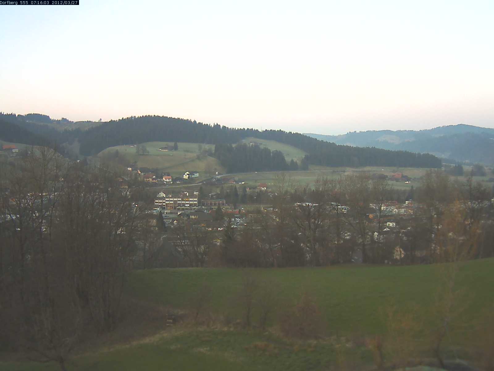 Webcam-Bild: Aussicht vom Dorfberg in Langnau 20120327-071600