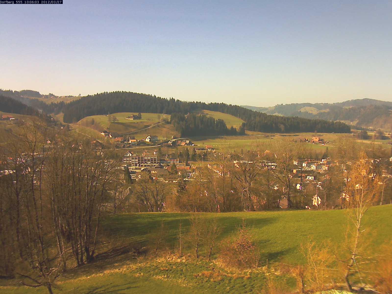 Webcam-Bild: Aussicht vom Dorfberg in Langnau 20120327-100600
