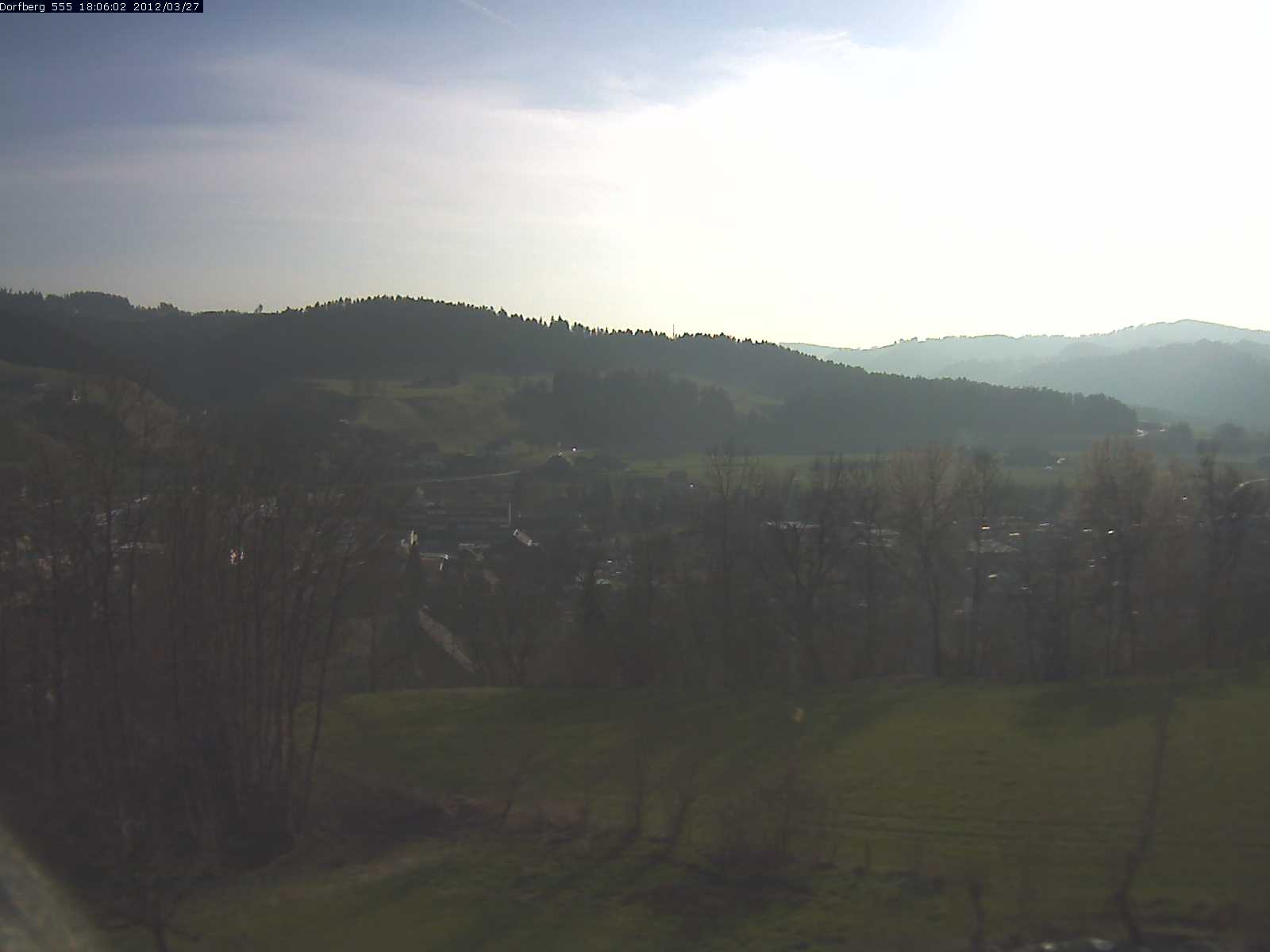 Webcam-Bild: Aussicht vom Dorfberg in Langnau 20120327-180600