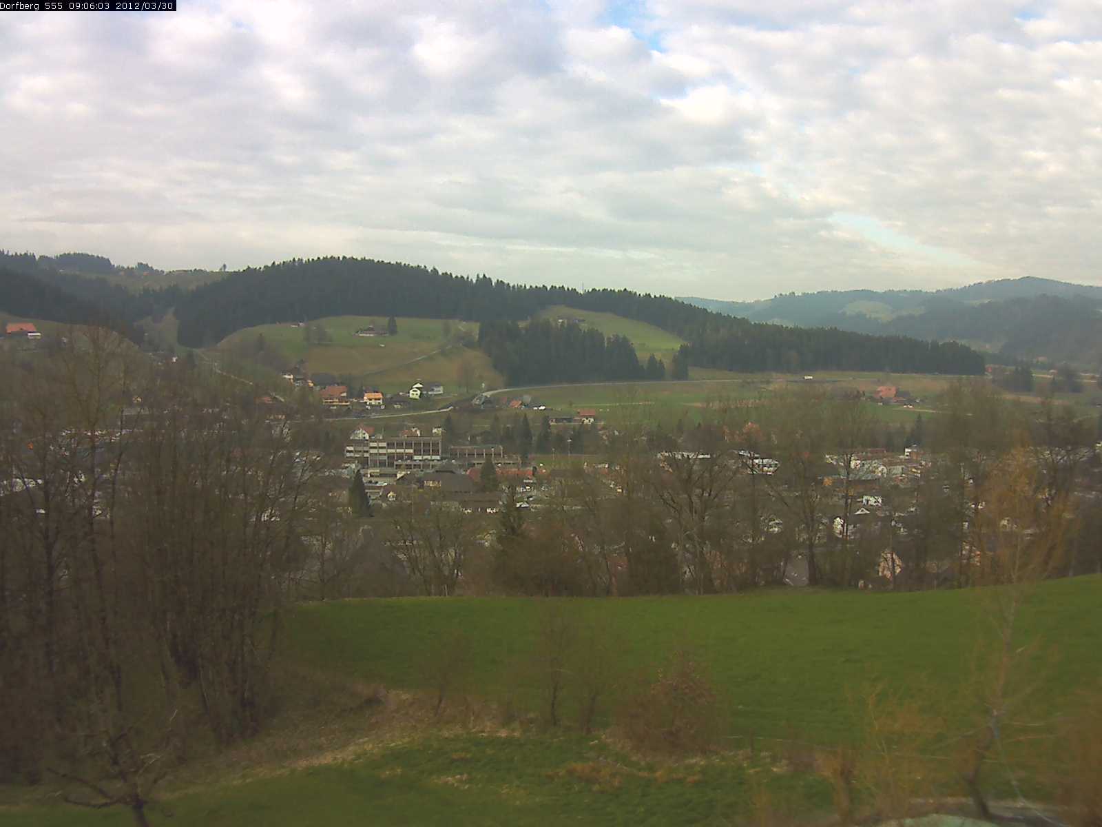 Webcam-Bild: Aussicht vom Dorfberg in Langnau 20120330-090600