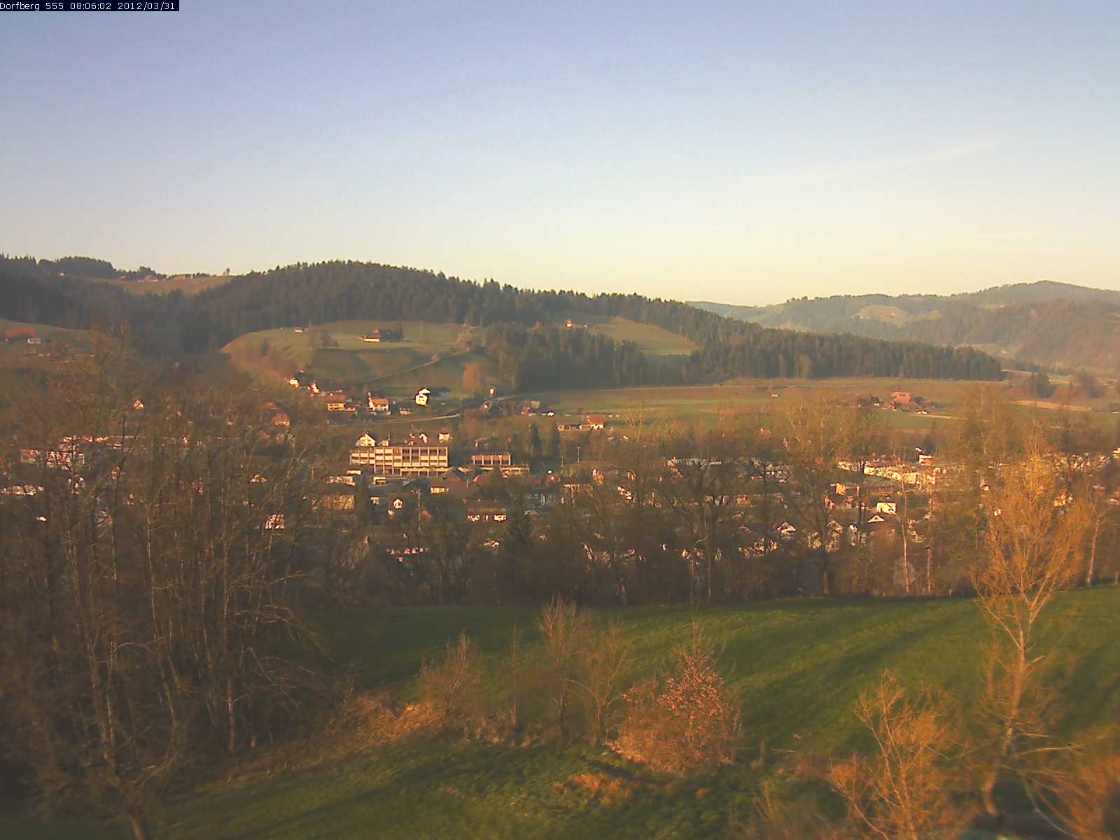 Webcam-Bild: Aussicht vom Dorfberg in Langnau 20120331-080600