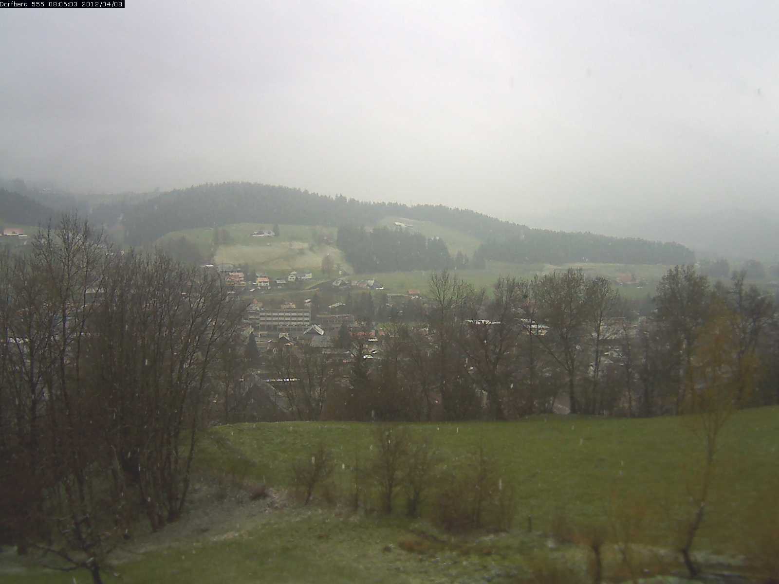 Webcam-Bild: Aussicht vom Dorfberg in Langnau 20120408-080600
