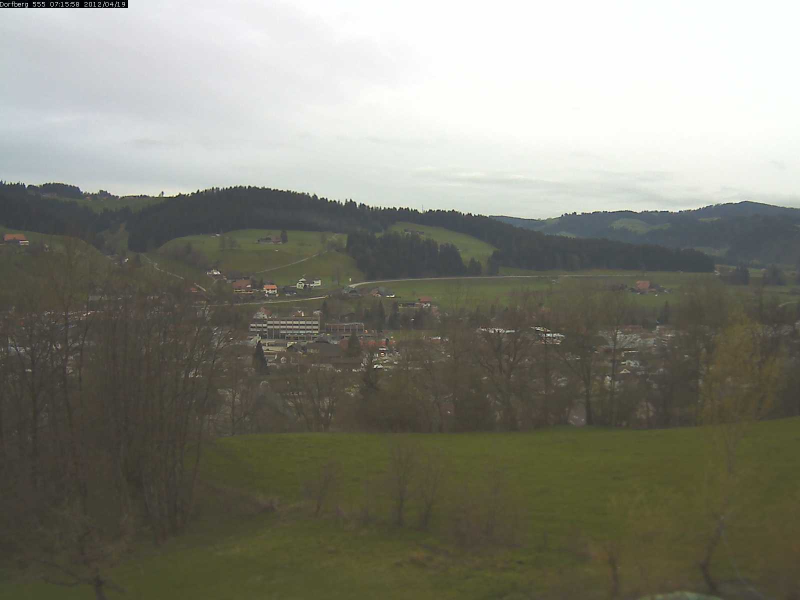 Webcam-Bild: Aussicht vom Dorfberg in Langnau 20120419-071600