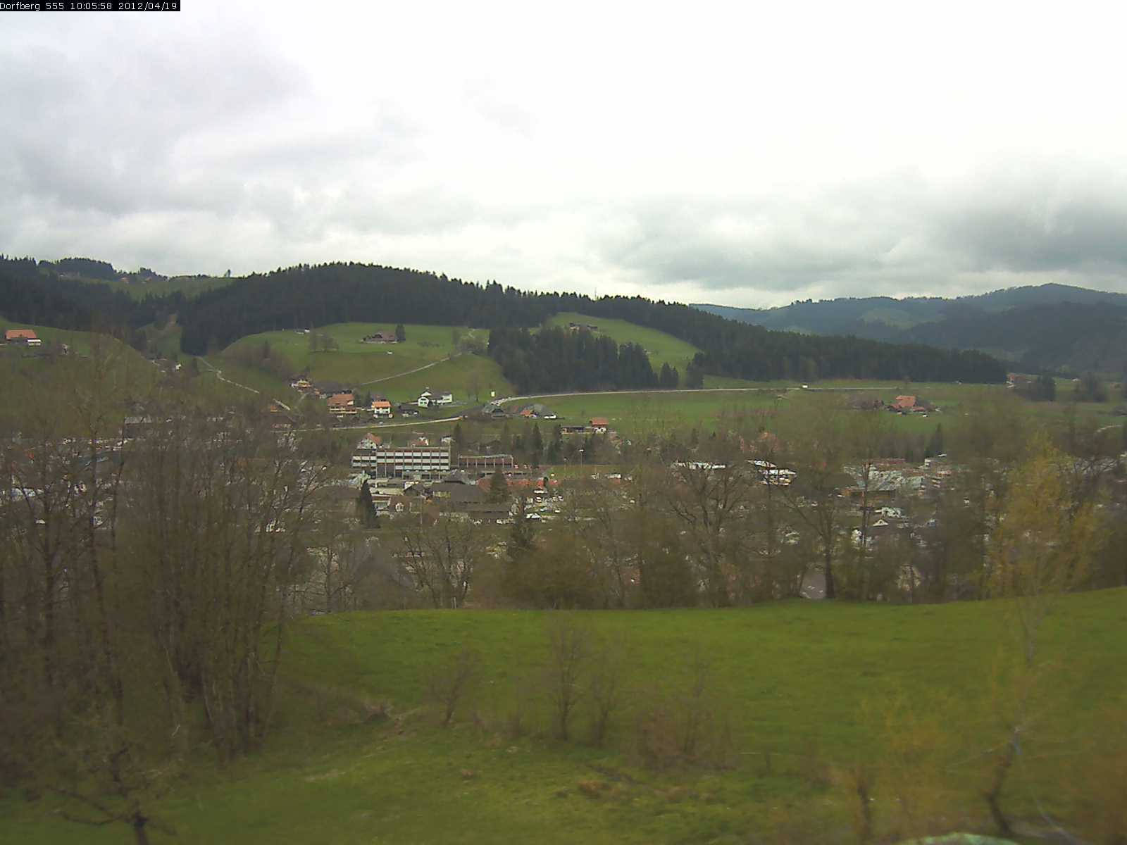 Webcam-Bild: Aussicht vom Dorfberg in Langnau 20120419-100600