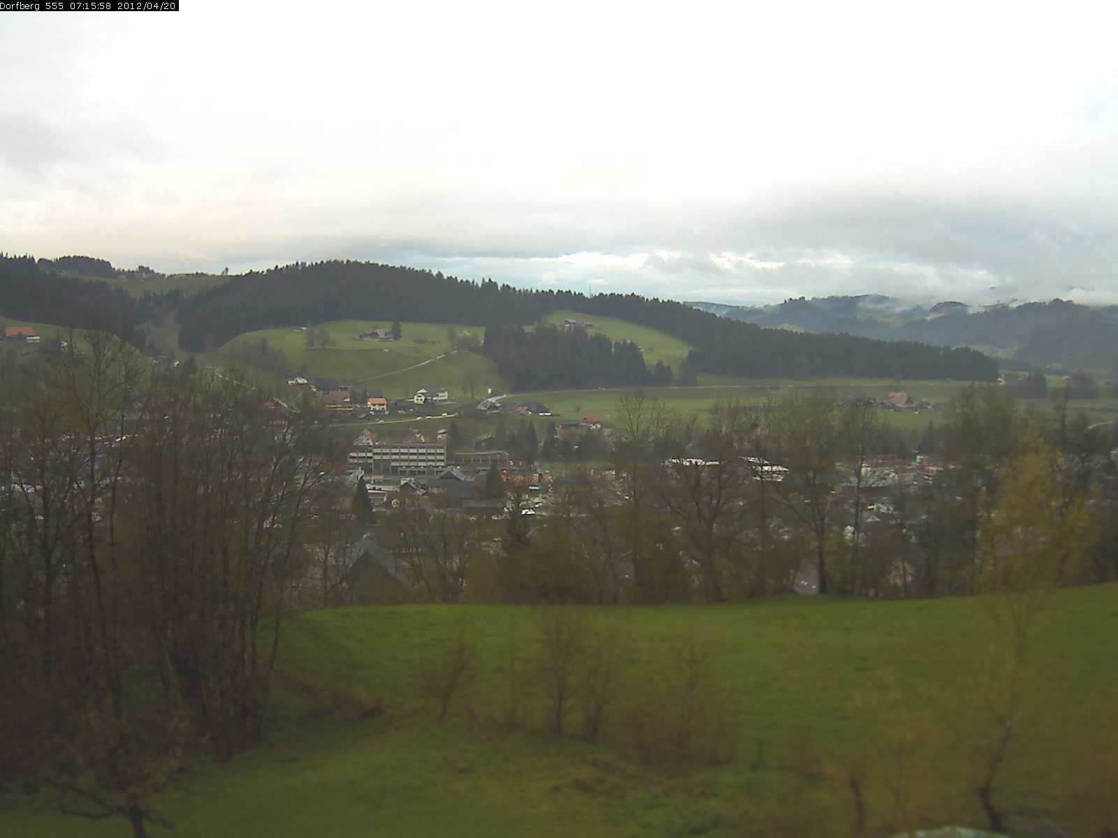 Webcam-Bild: Aussicht vom Dorfberg in Langnau 20120420-071600