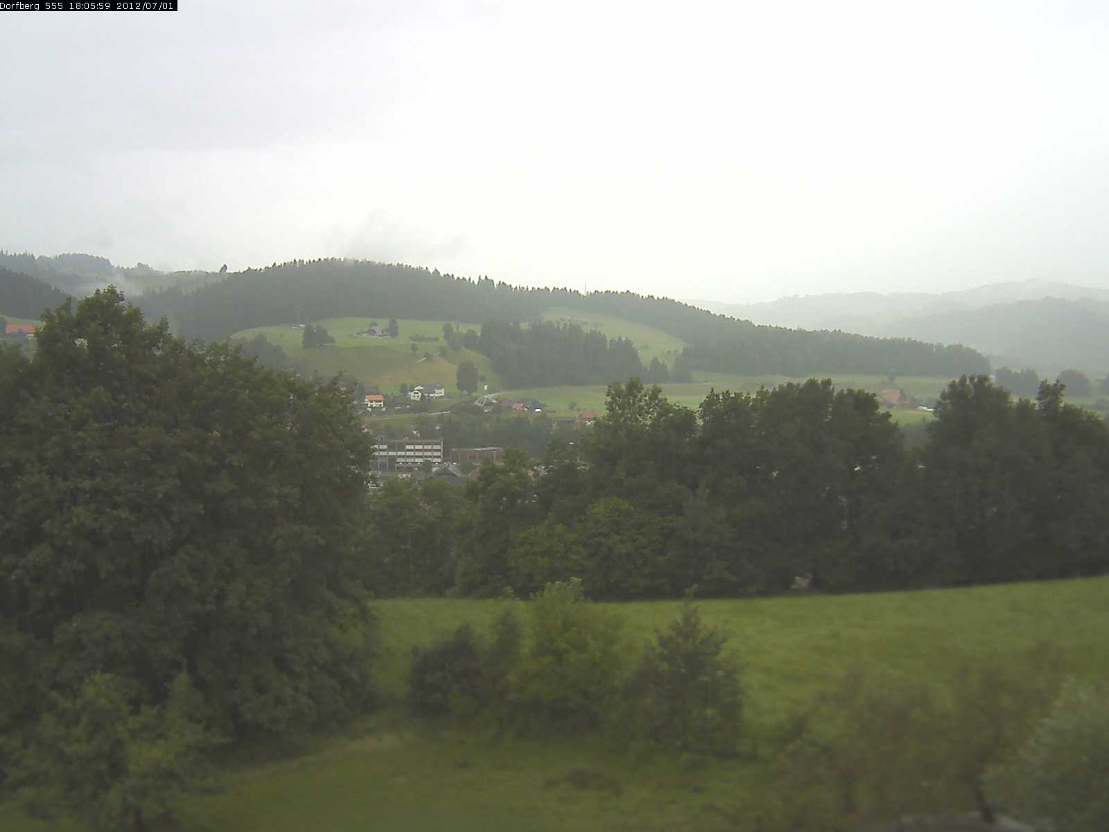 Webcam-Bild: Aussicht vom Dorfberg in Langnau 20120701-180600