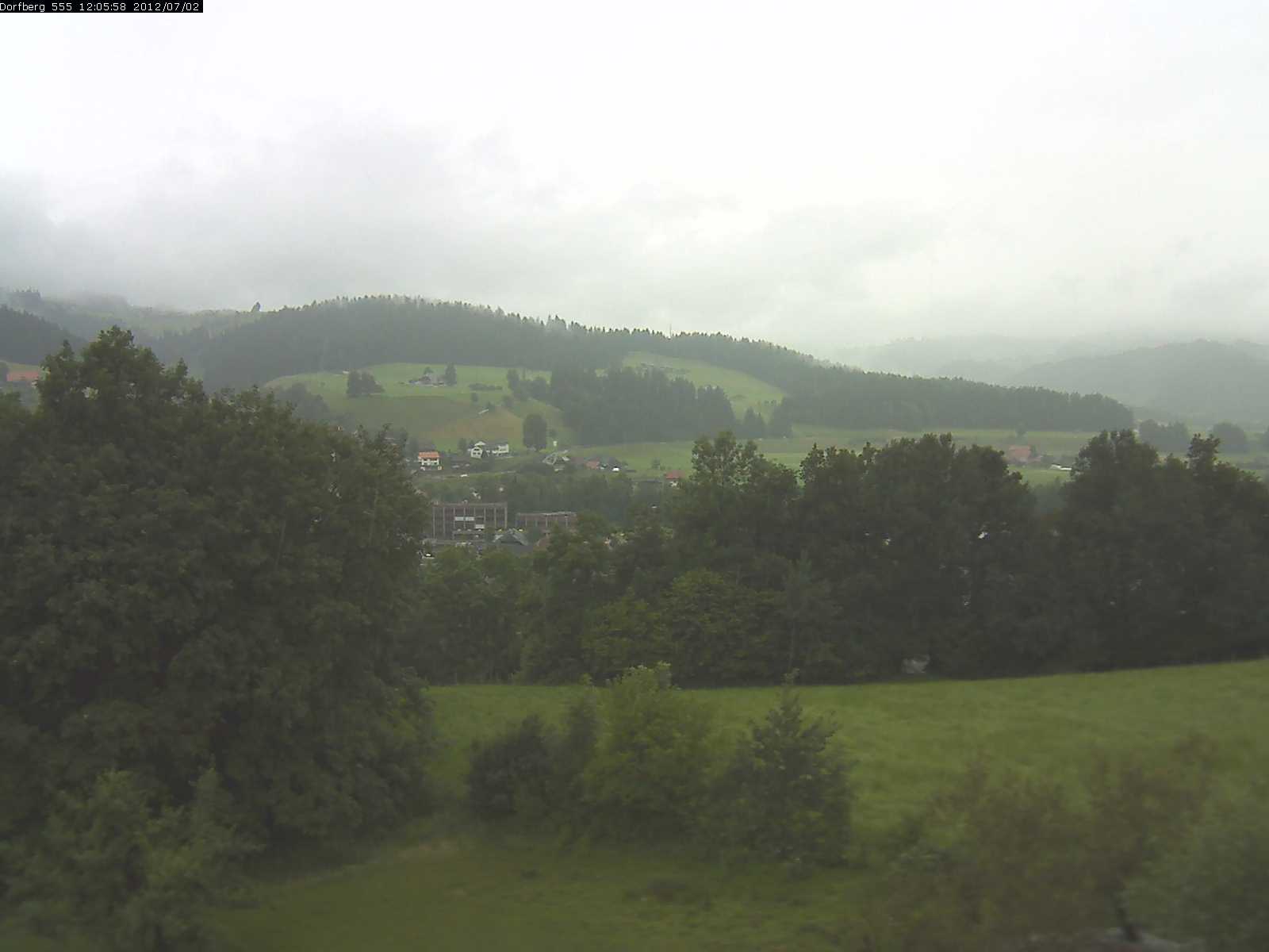 Webcam-Bild: Aussicht vom Dorfberg in Langnau 20120702-120600